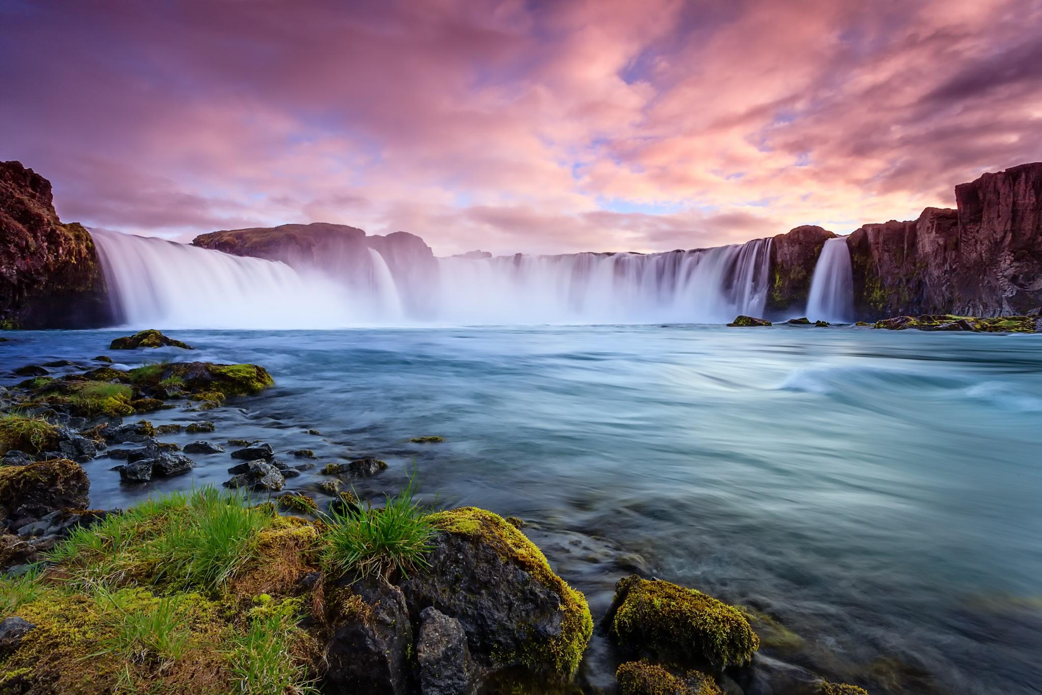 Waterfall of the Goði