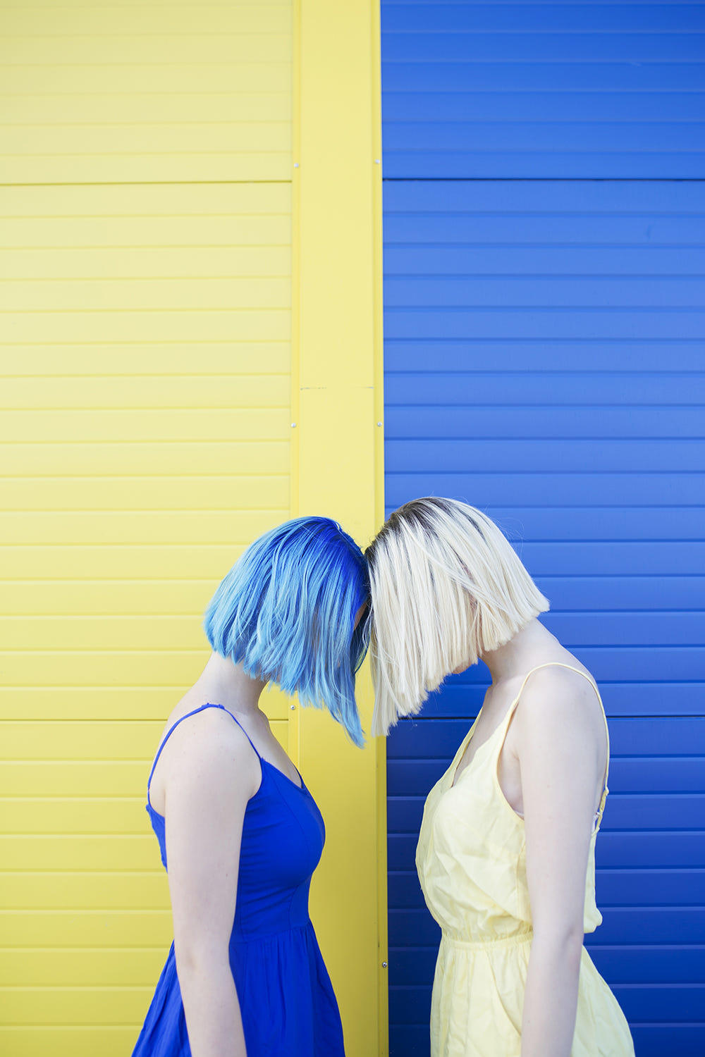 Yellow vs blue