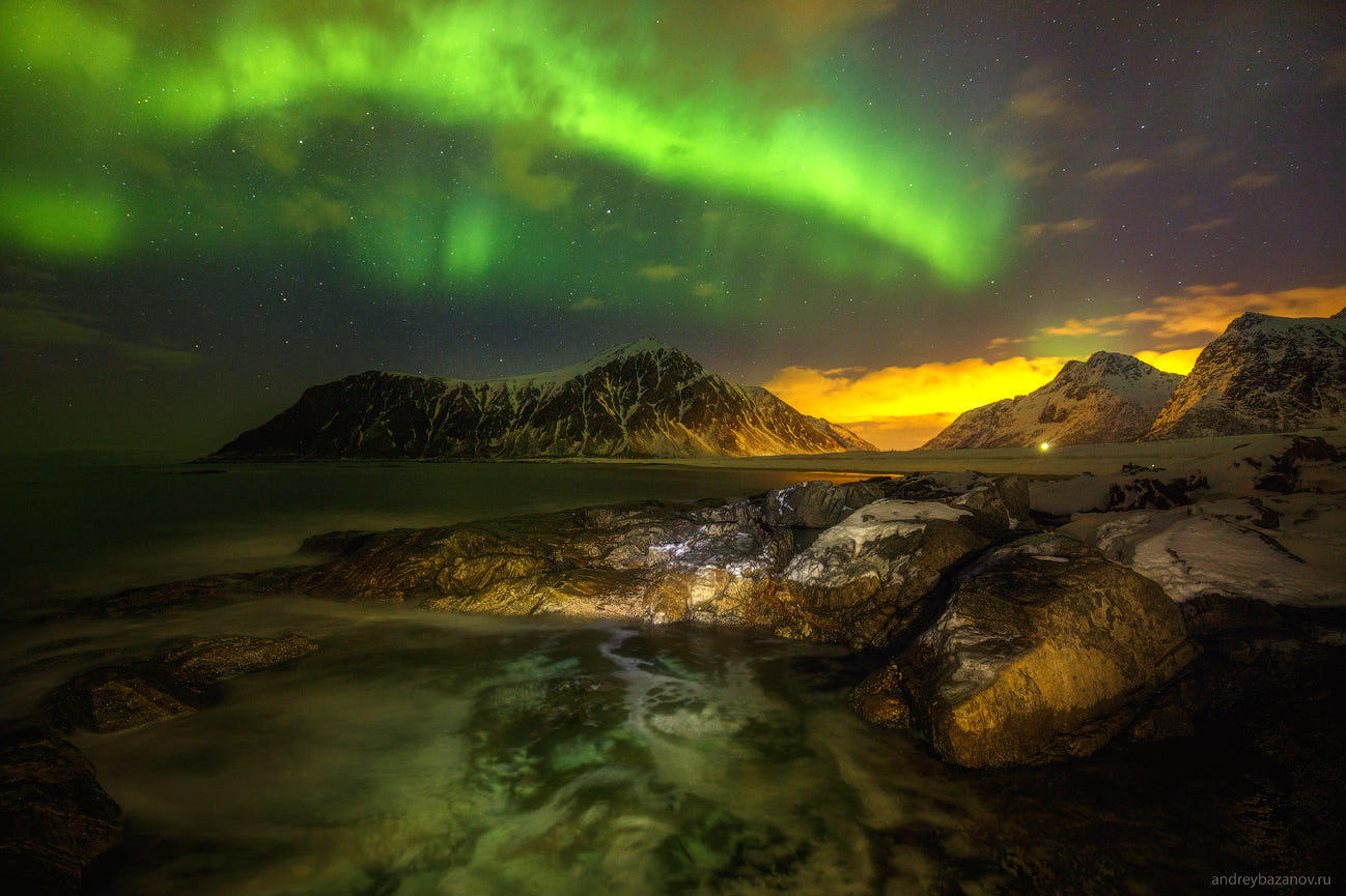 Here is a Northen lights