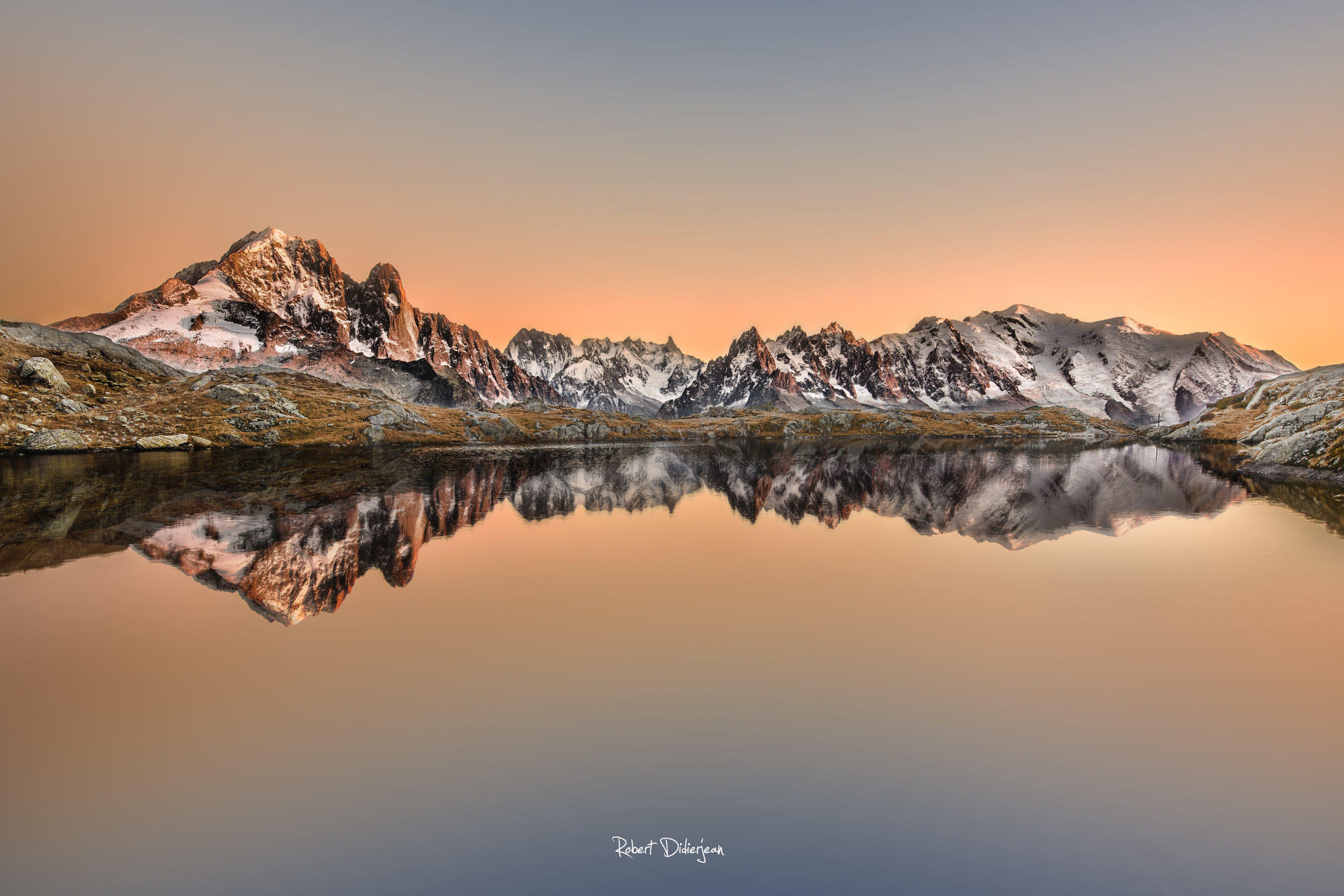 Mont Blanc in reflection
