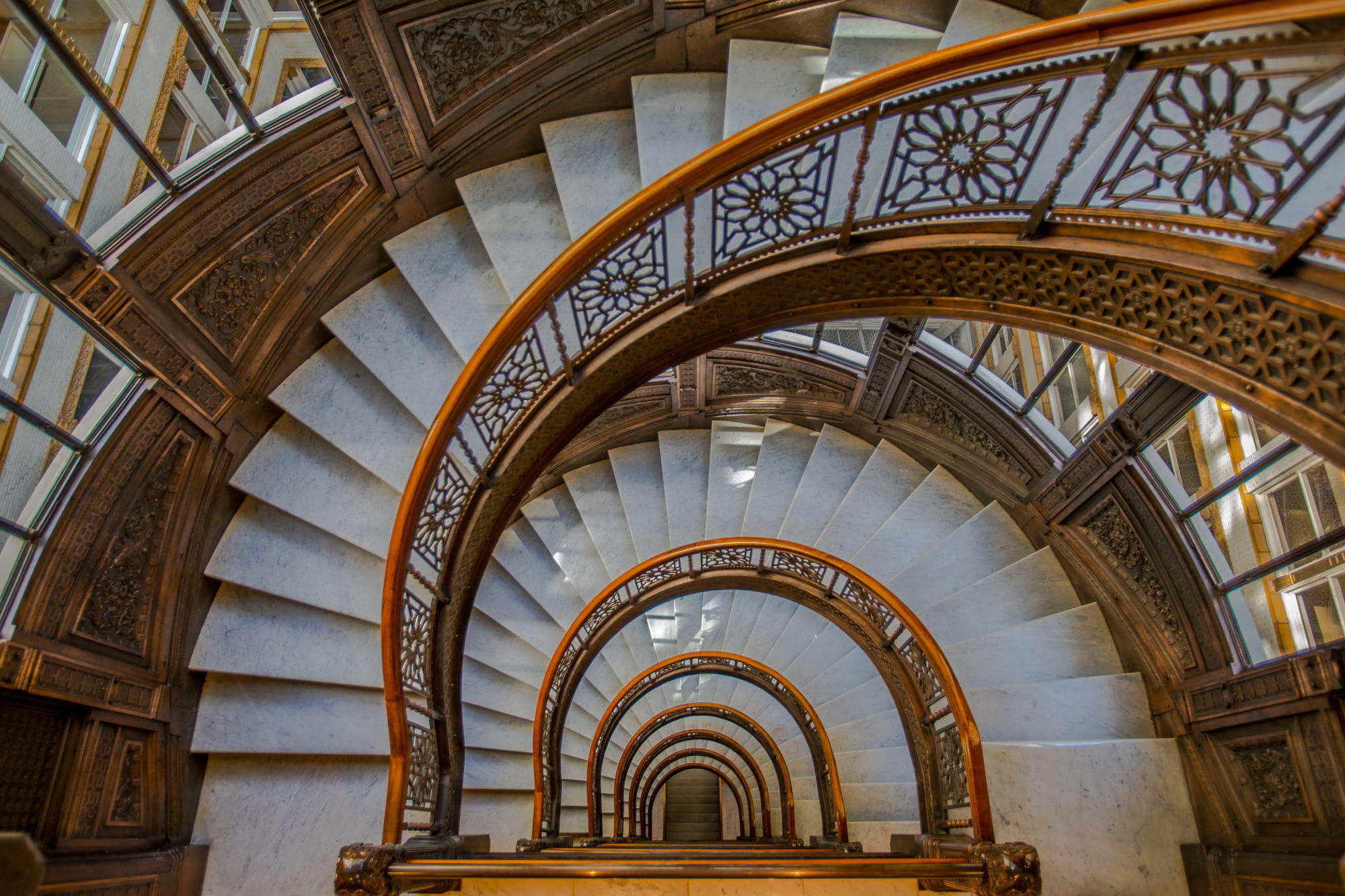 The Rookery Spiral, Chicago