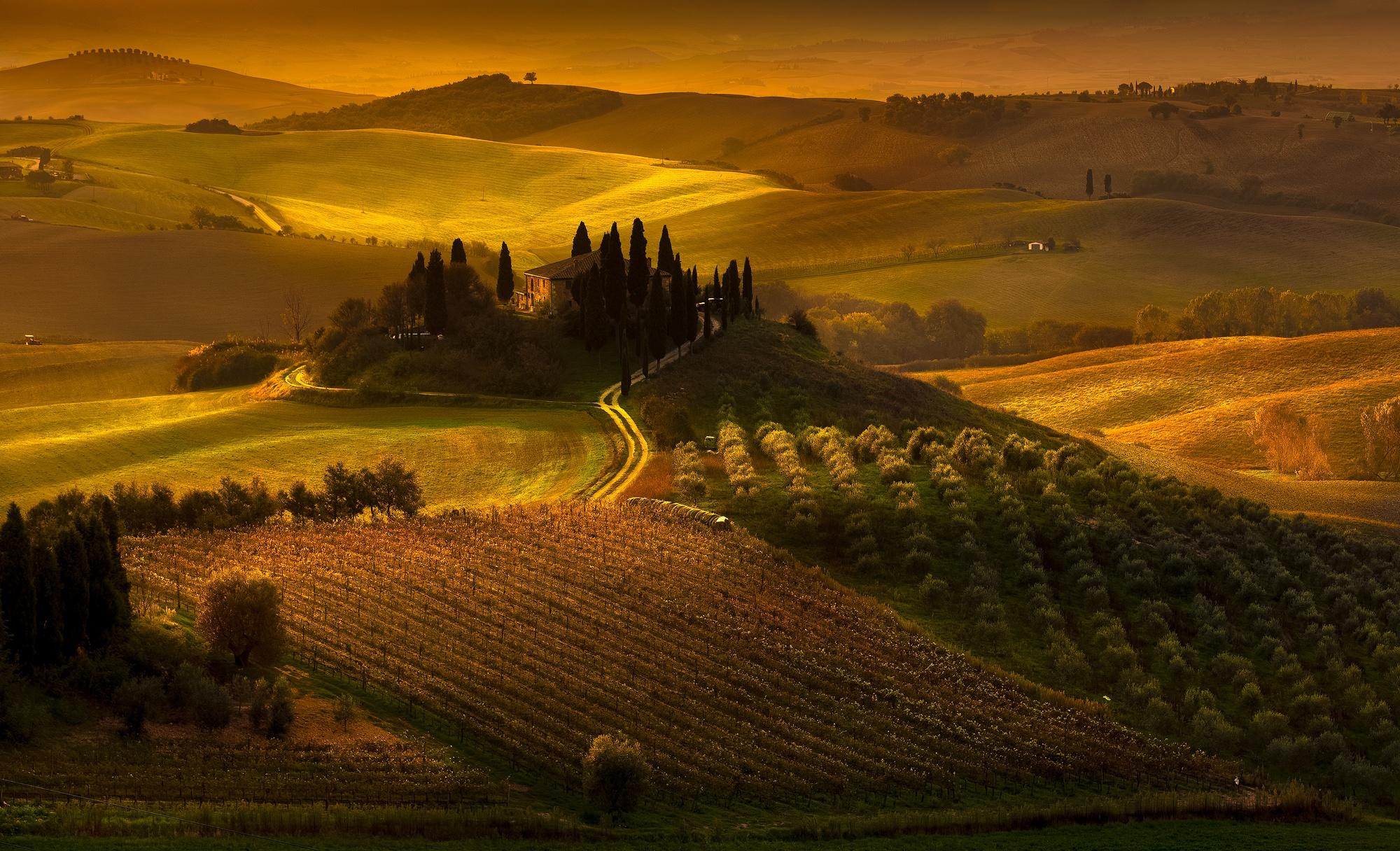 Tuscany's autumn