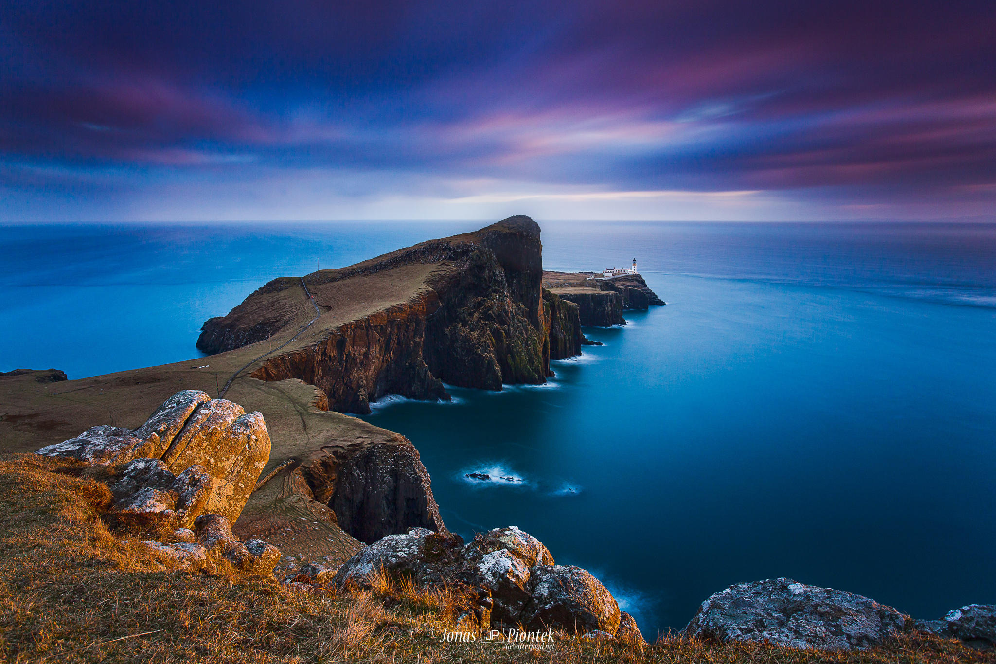 Last Light on Neist Point