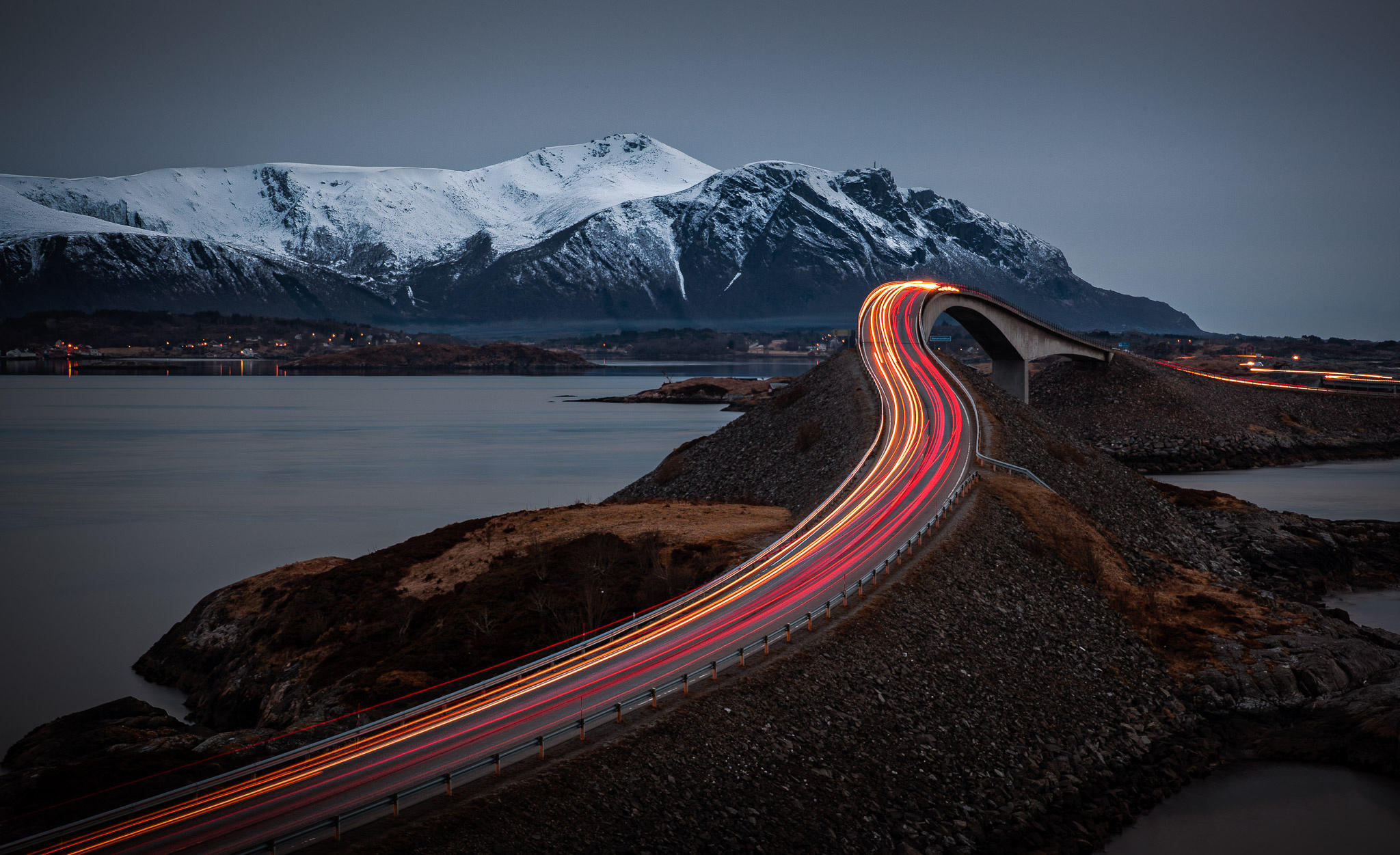 Winding Coastal Road