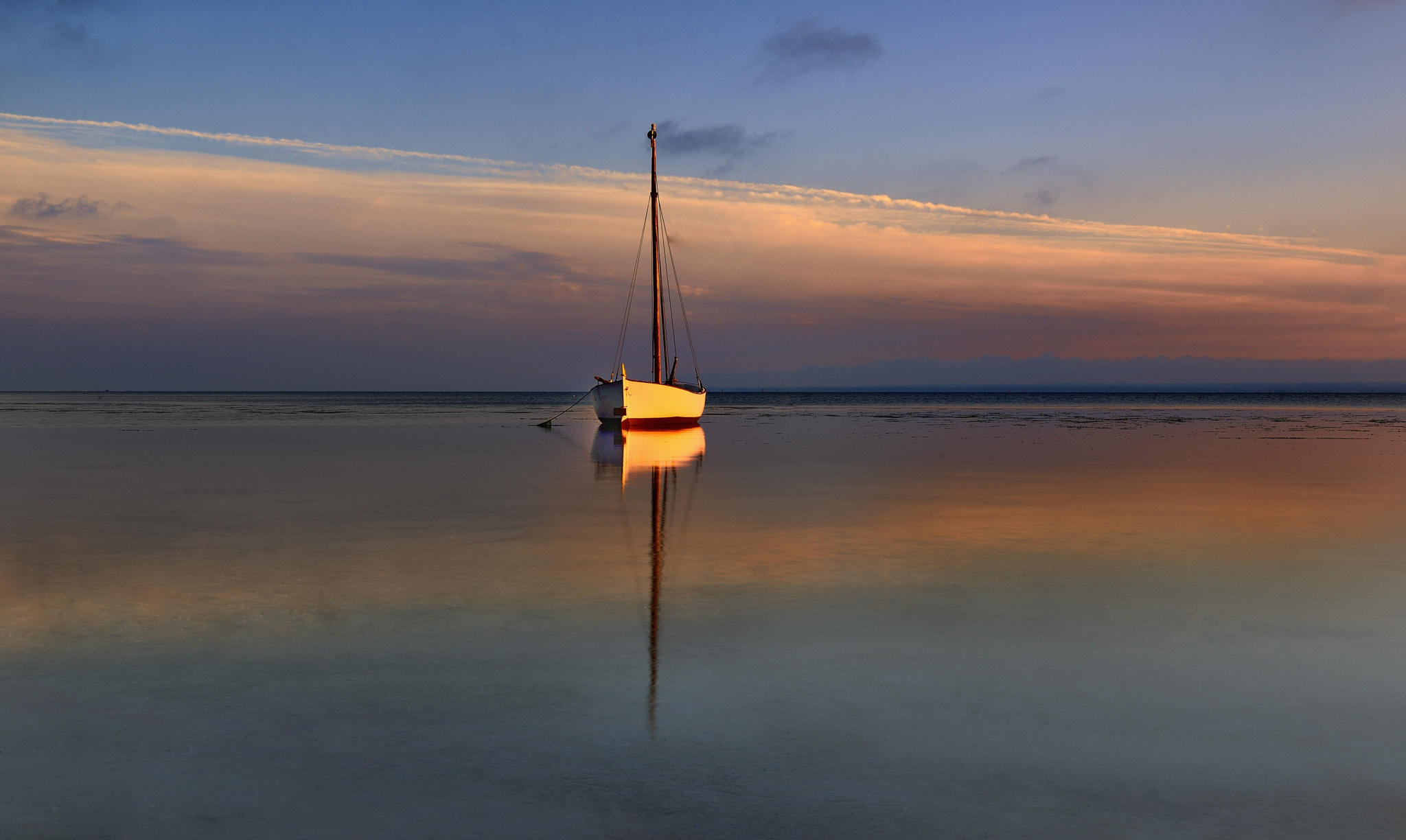 End of day over the Gulf of Gdansk 8