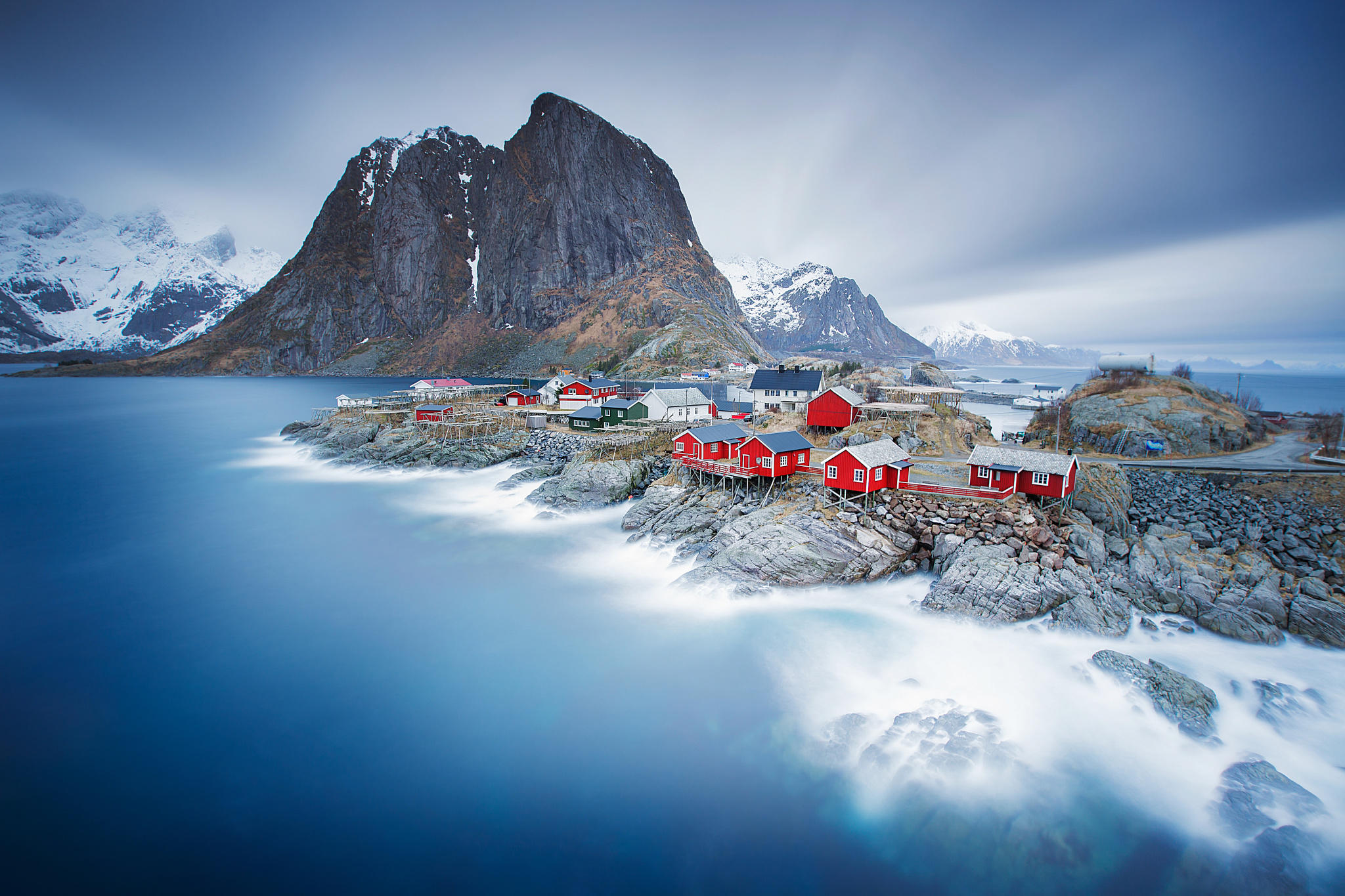 A stormy day in Hamnøy