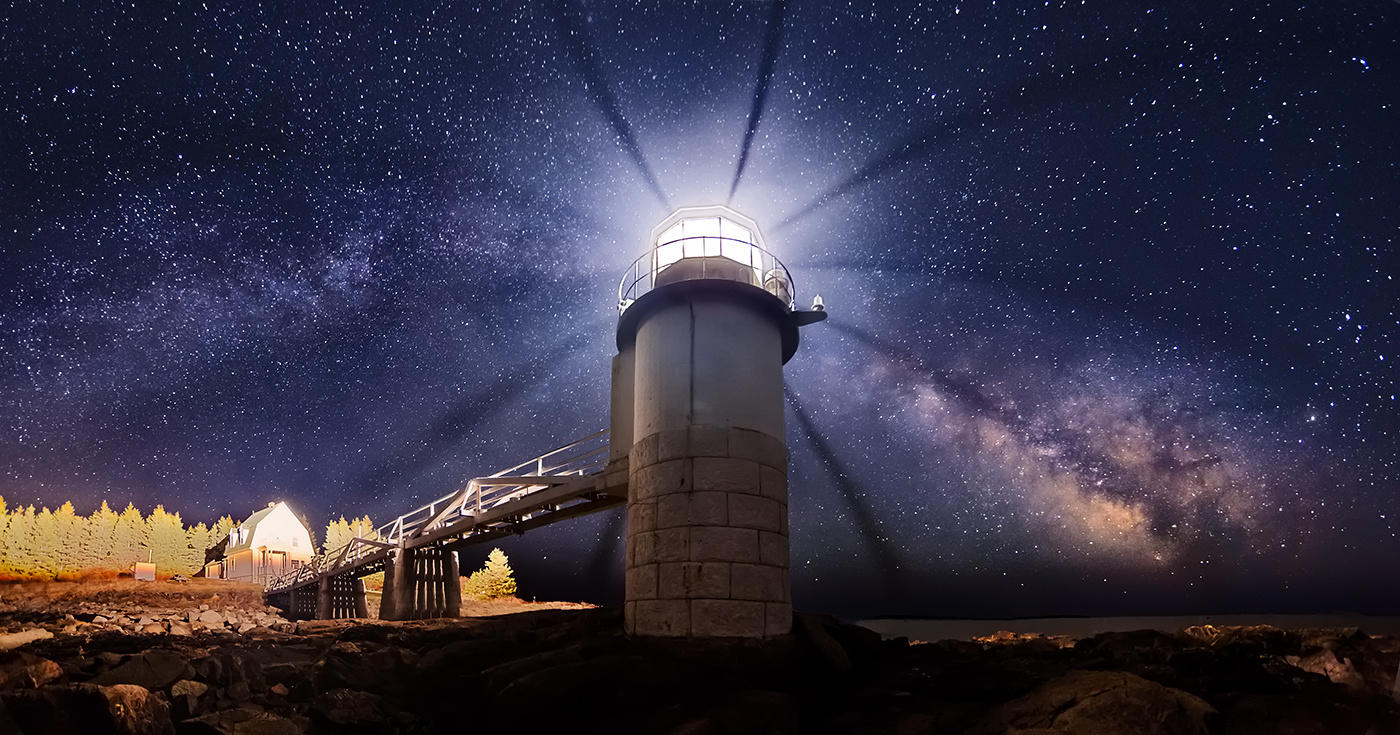 Marshall Point Starry Night