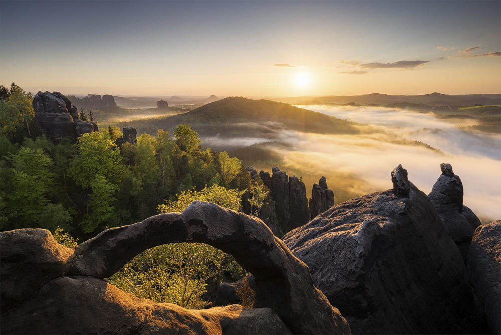 Elbe Sandstone Arch