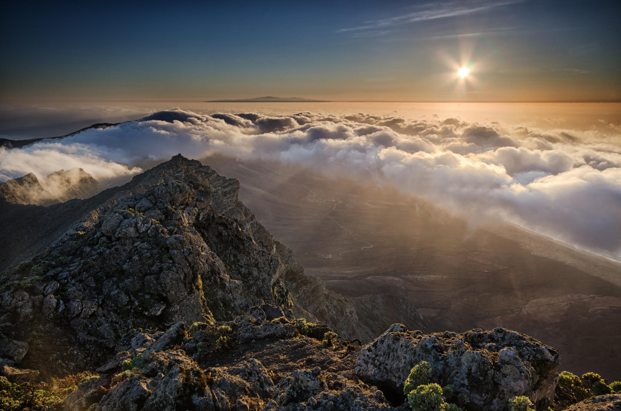 Sunset en Pico de la Zarza