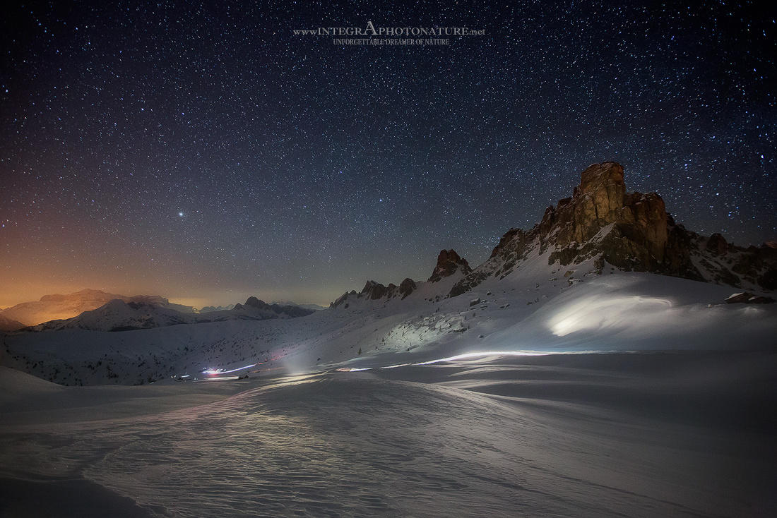 Arctic night Passo Giau II