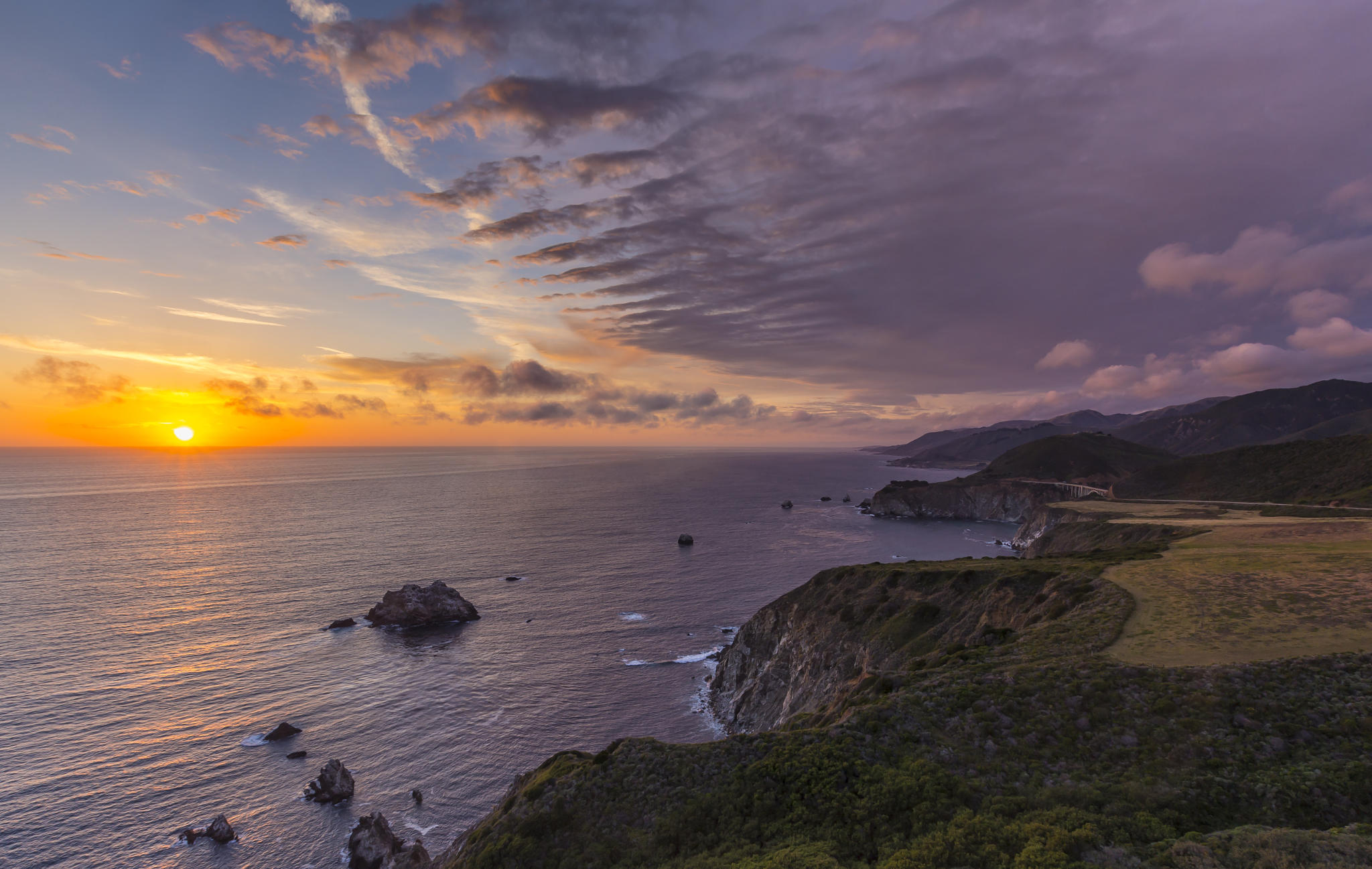 Big Sur Coastal Sunset