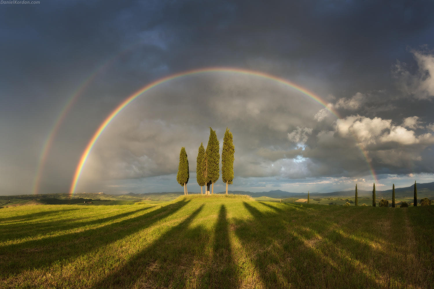 Under the Tuscany sky