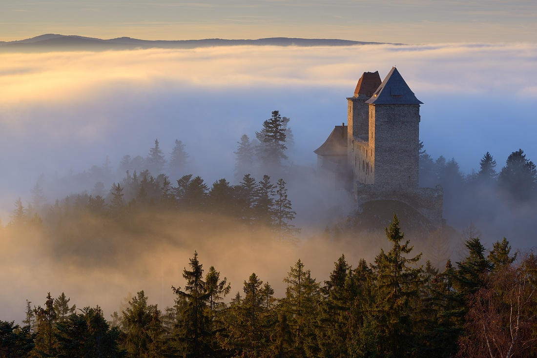 Kašperk castle, Šumava mountains