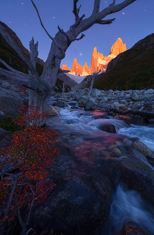 Pinnacle of Light - Patagonia, Argentina