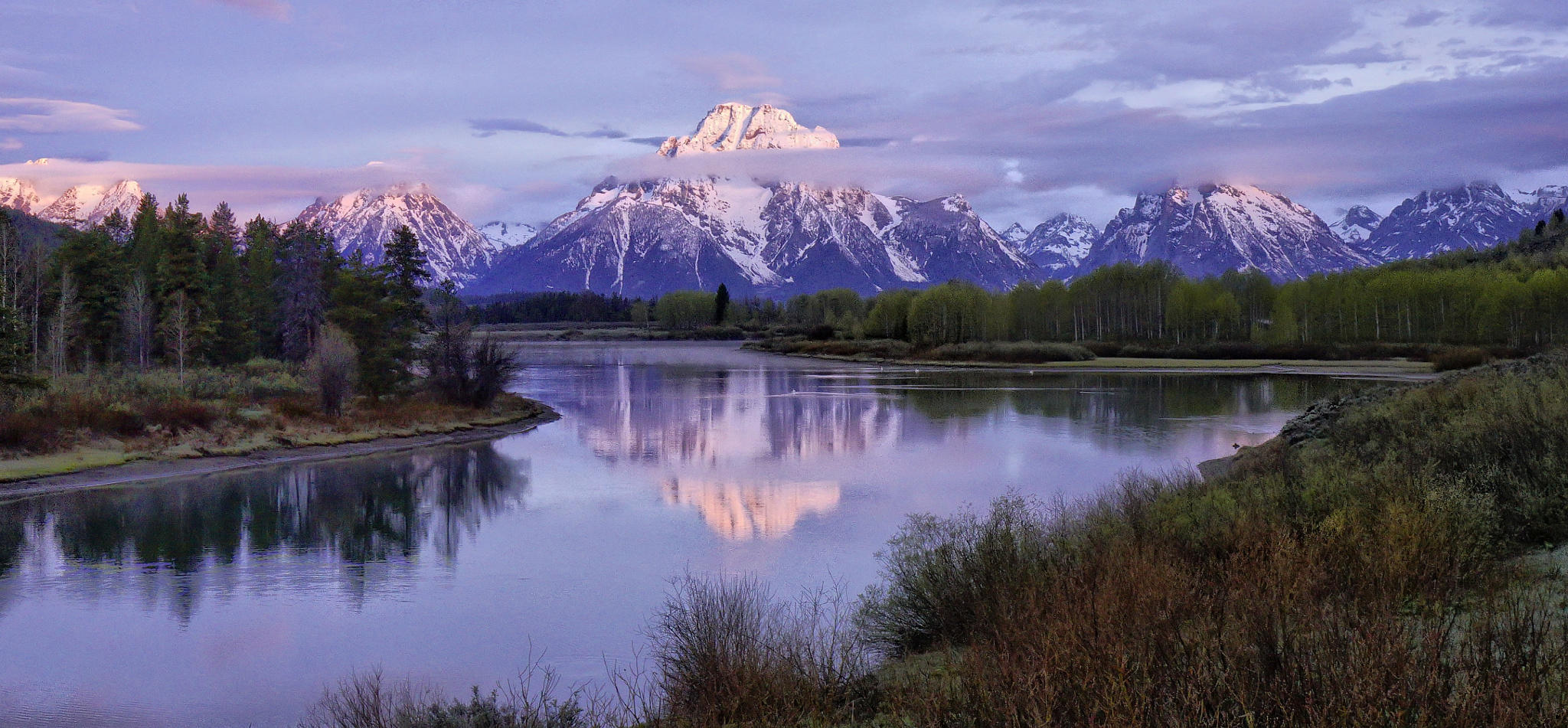 First Light at Oxbow