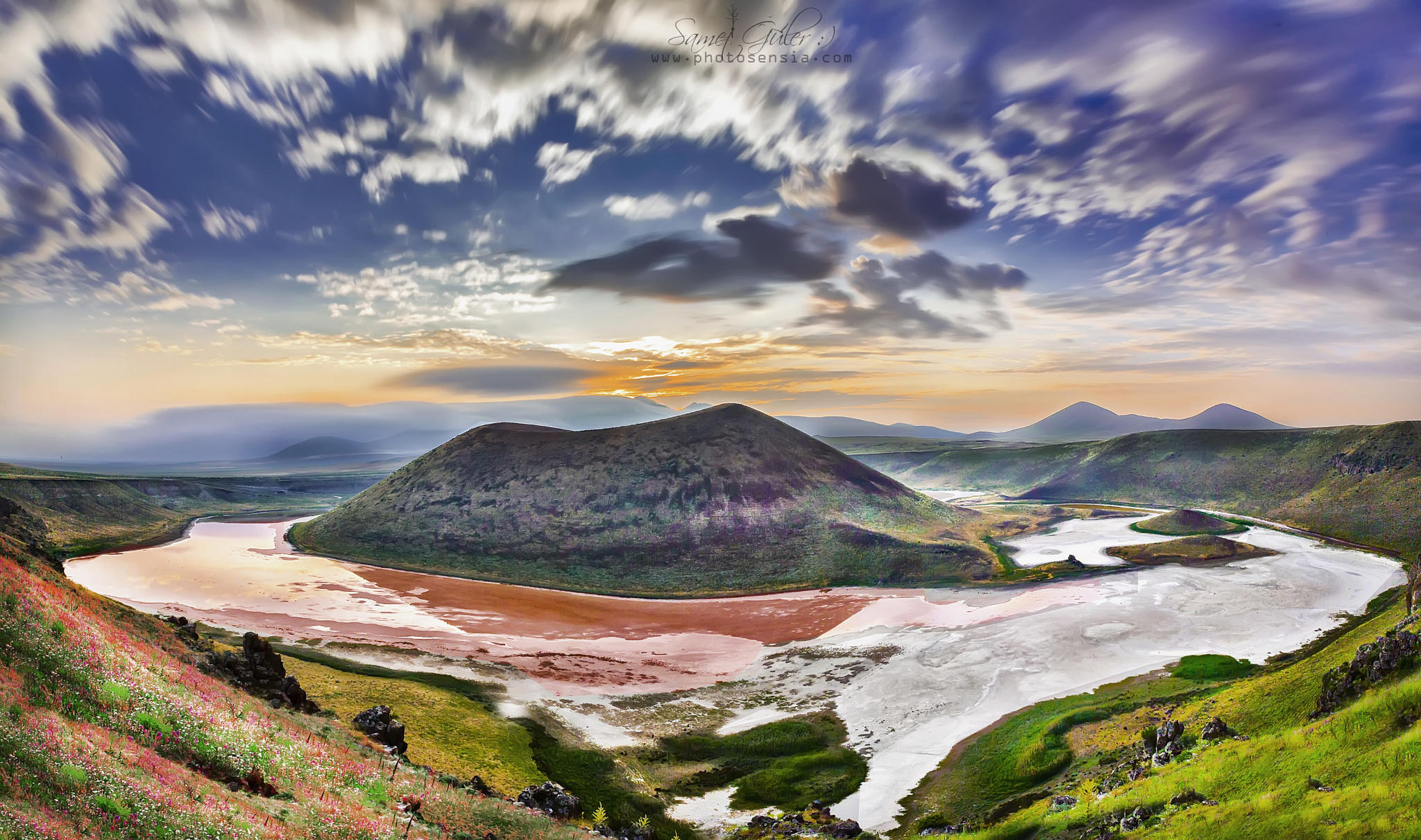 Meke Crater Lake.