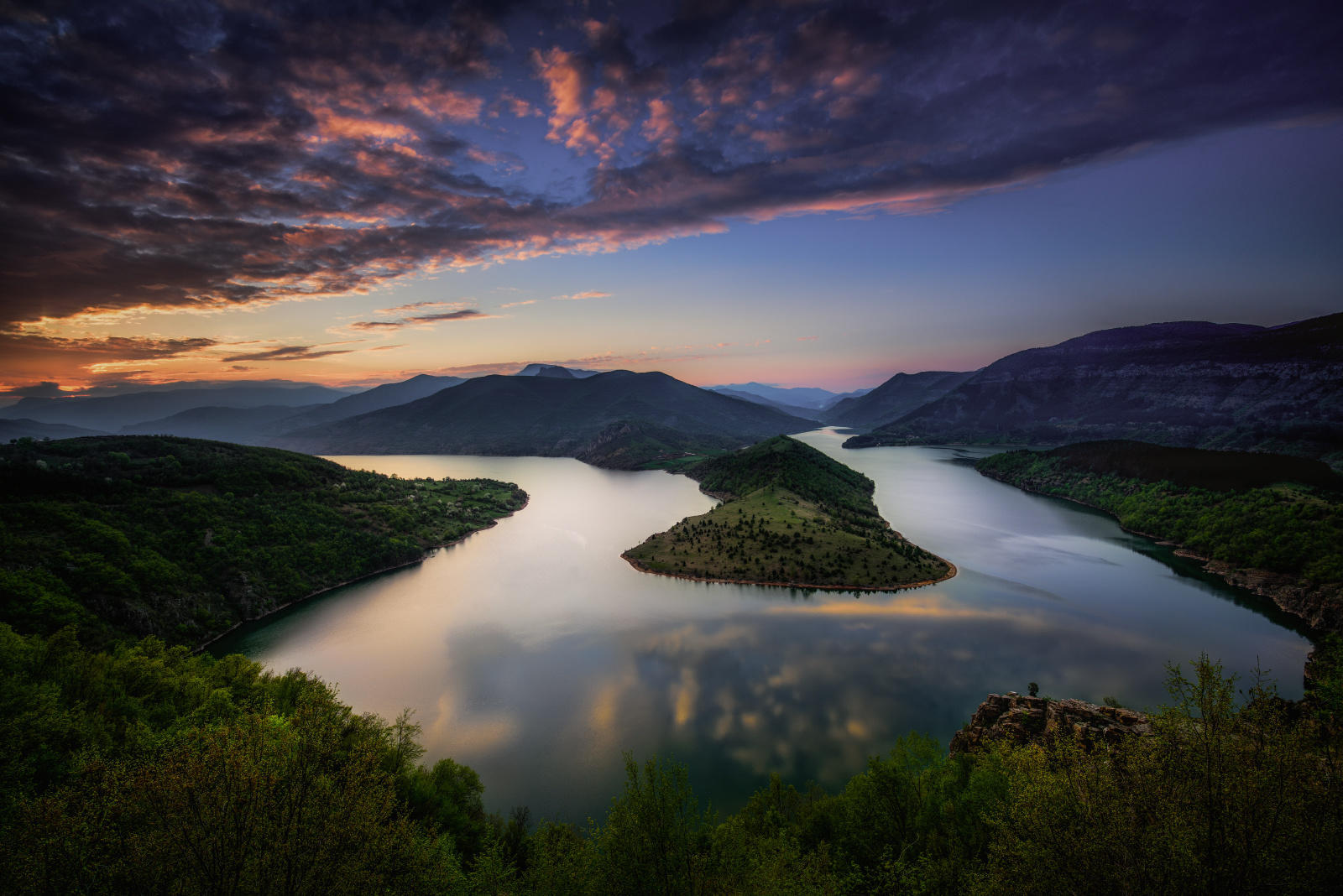 Rhodope sunset