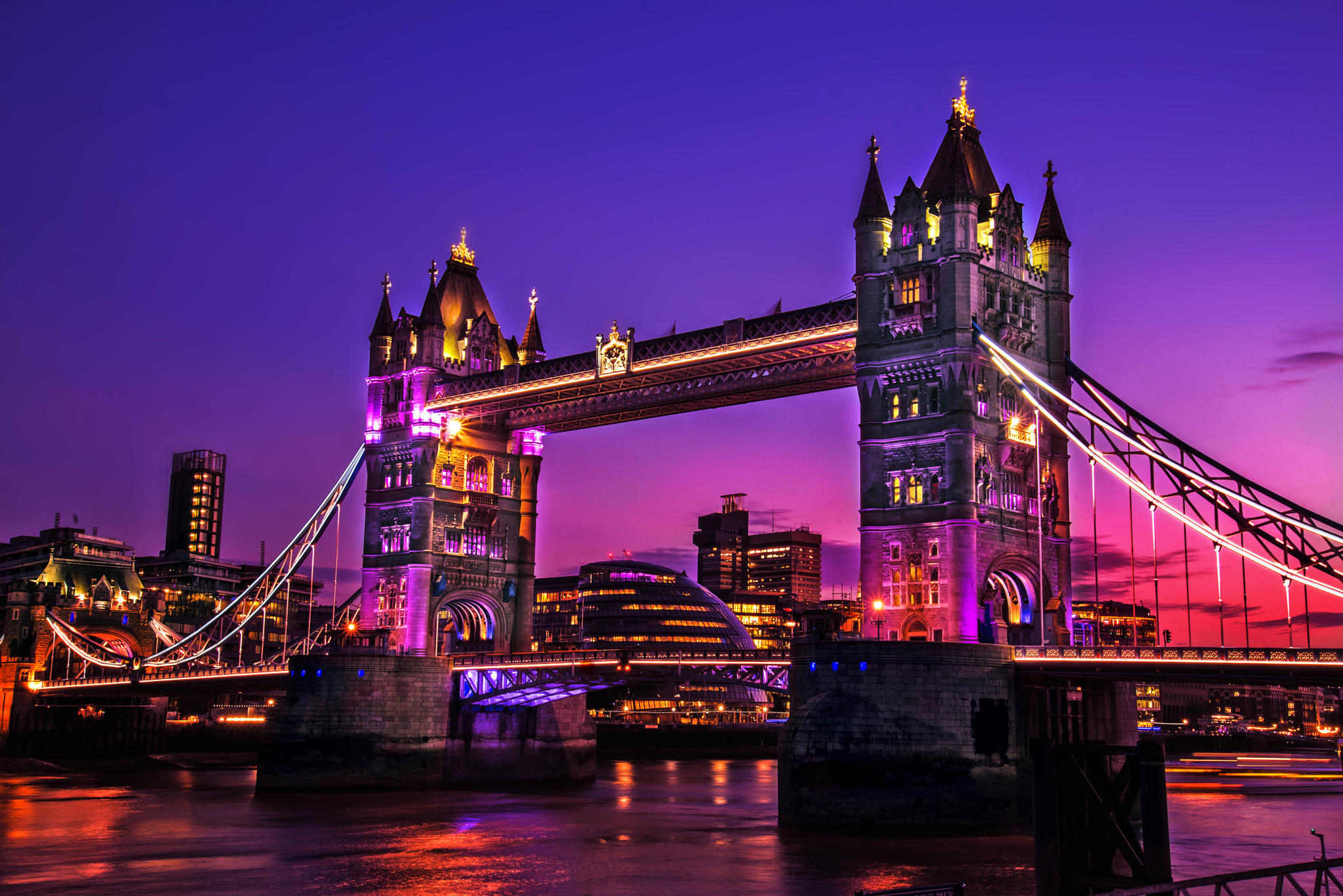 Tower Bridge sunset