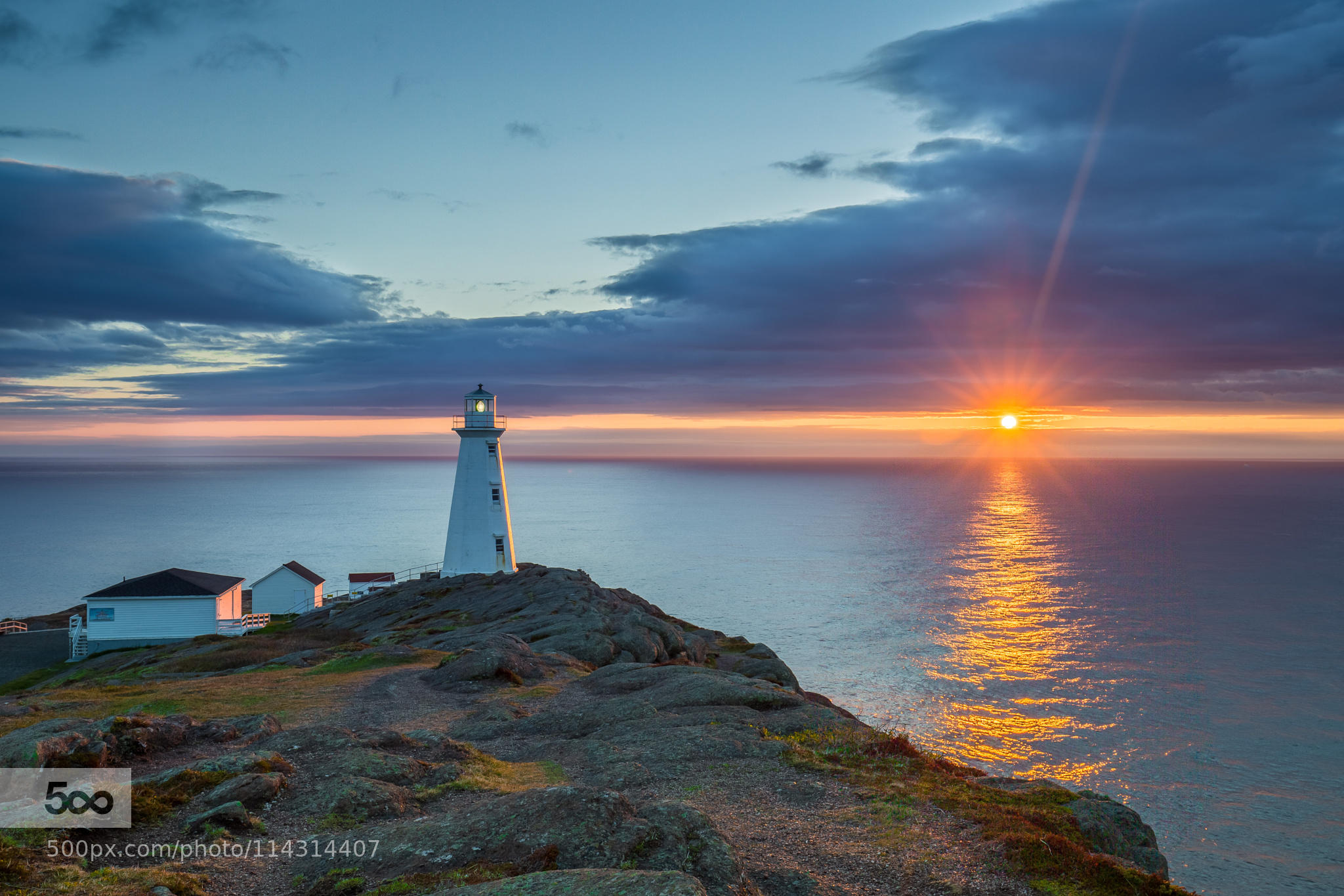 Cape Spear & Ocean Sunrise