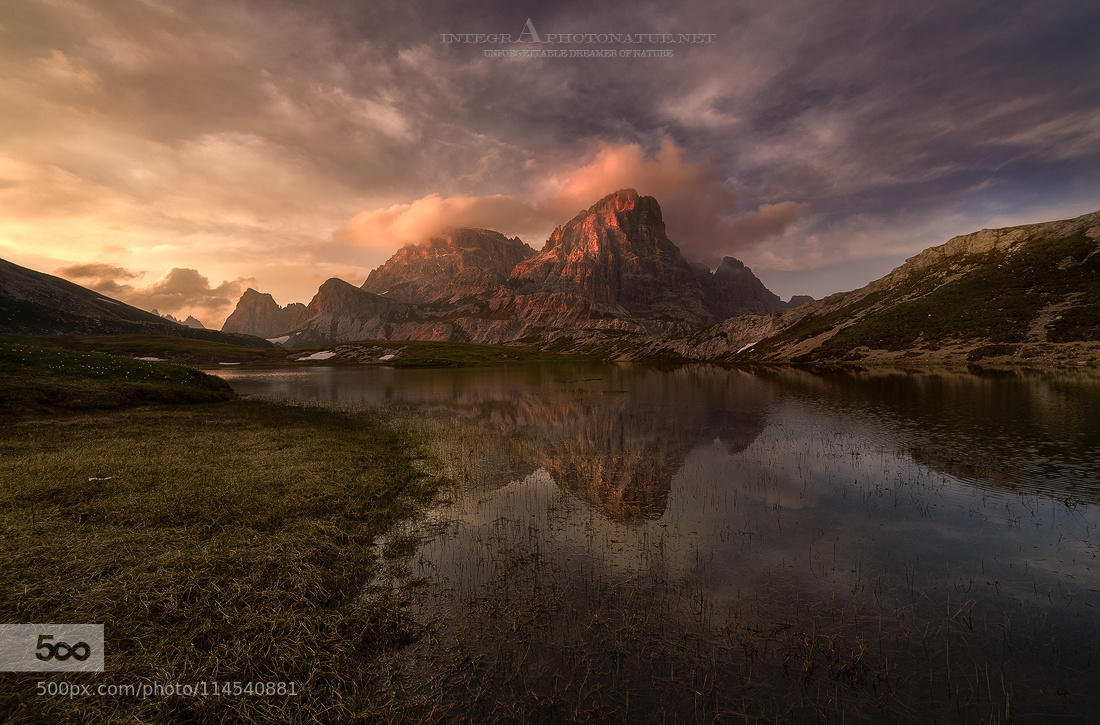 The dolomites Temple