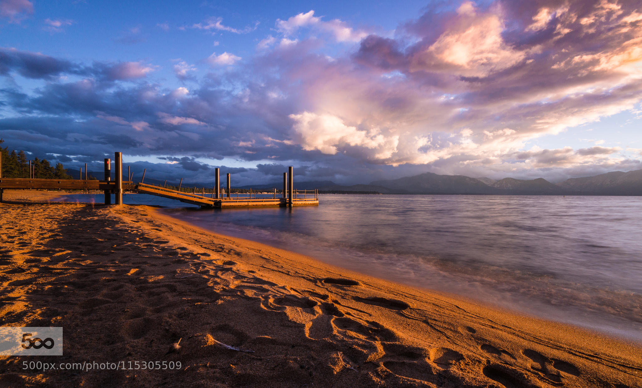 Pier and Clouds 