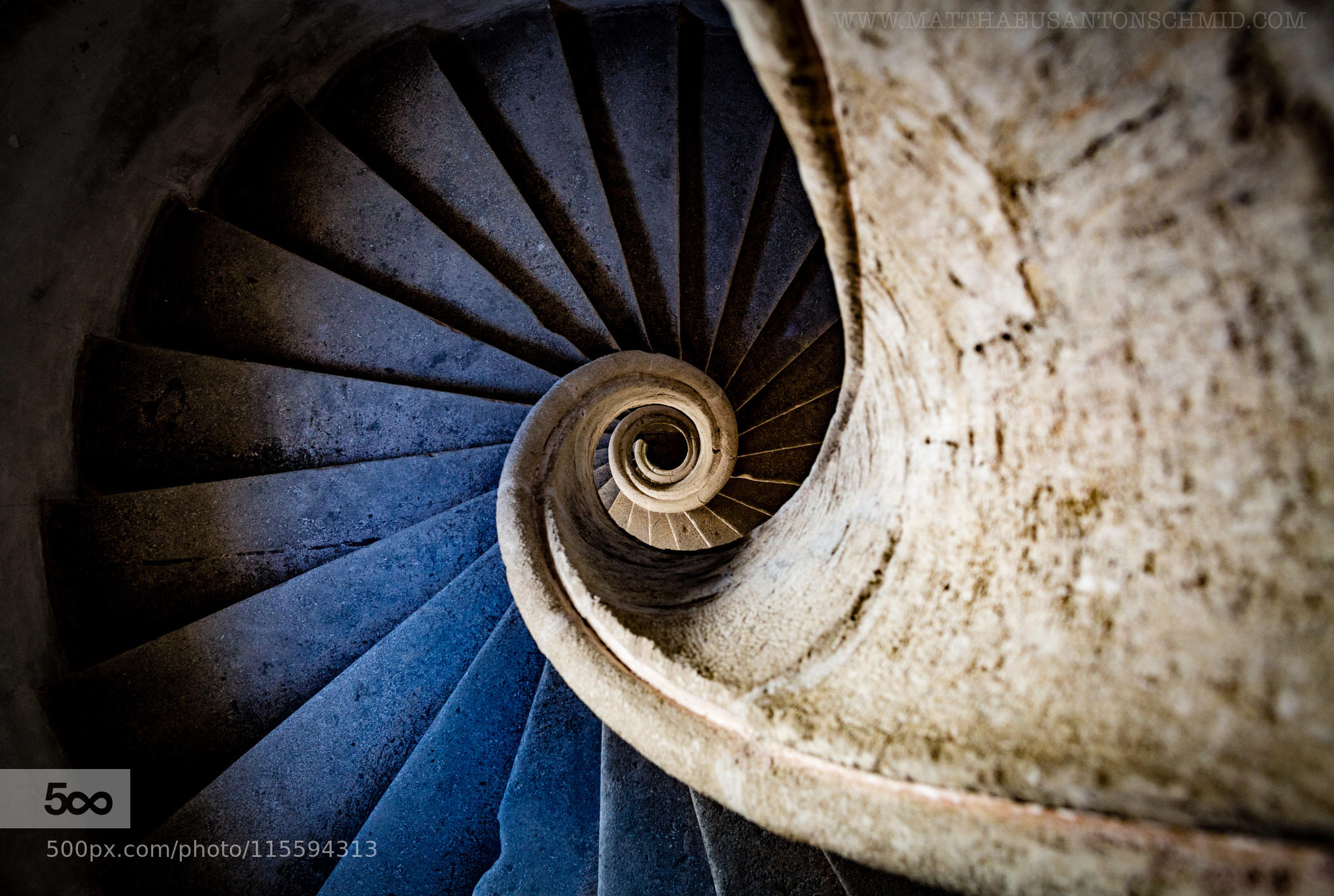 "The Left-Turning Staircase III"