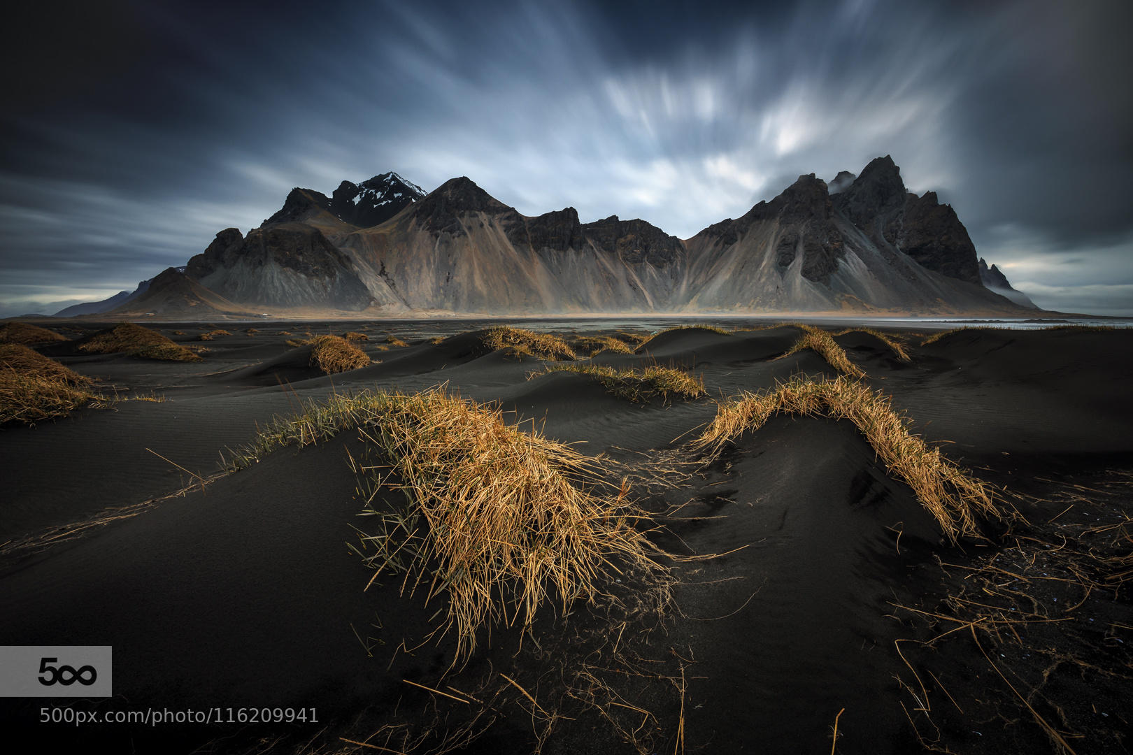 Evening in Stokksnes