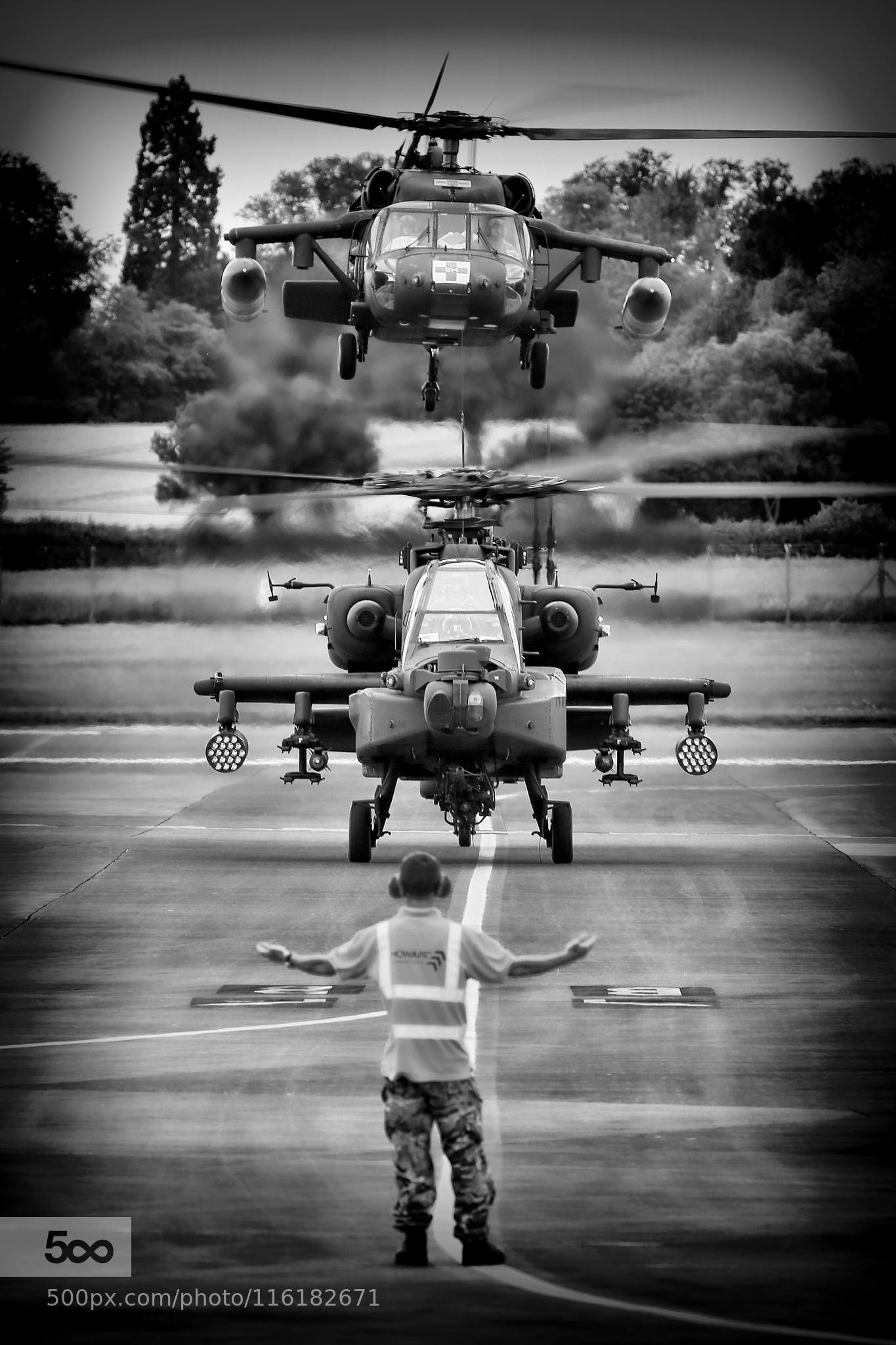 AH-64 Apache & UH-60 Blackhawk