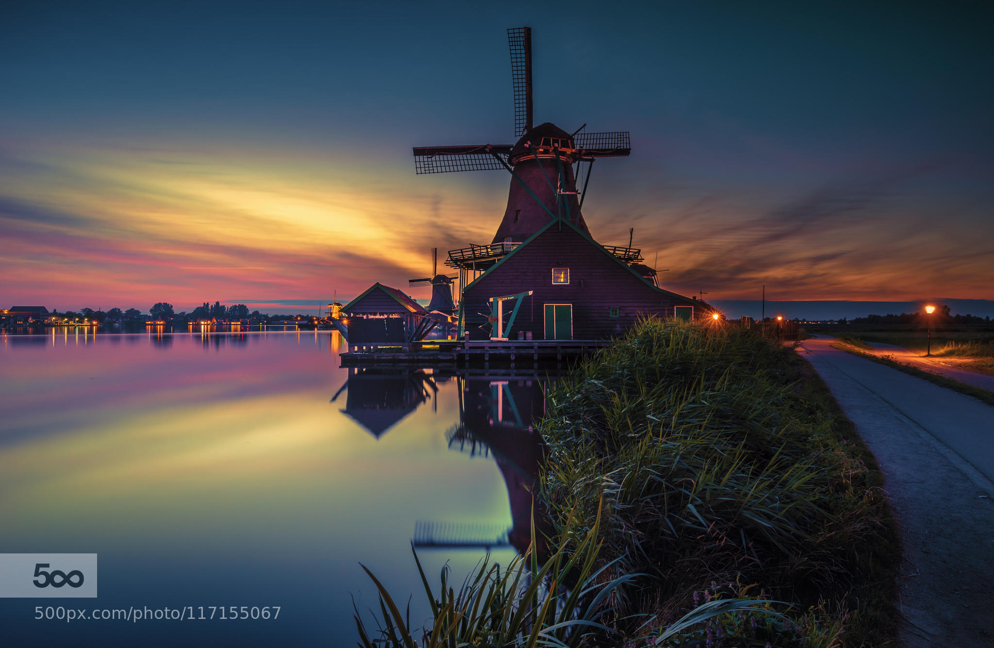 Zaanse Schans, Holland.