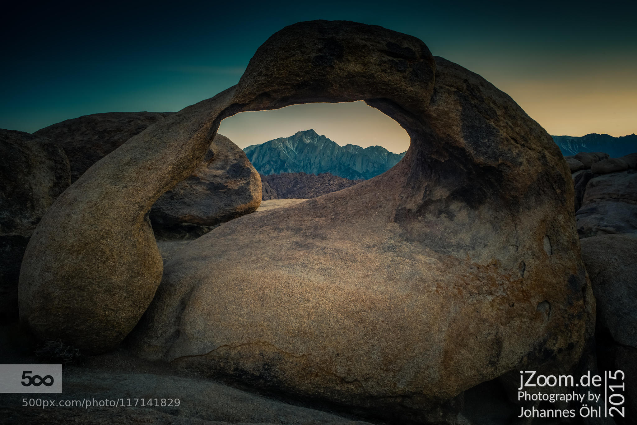 Alabama Hills Natural Arch