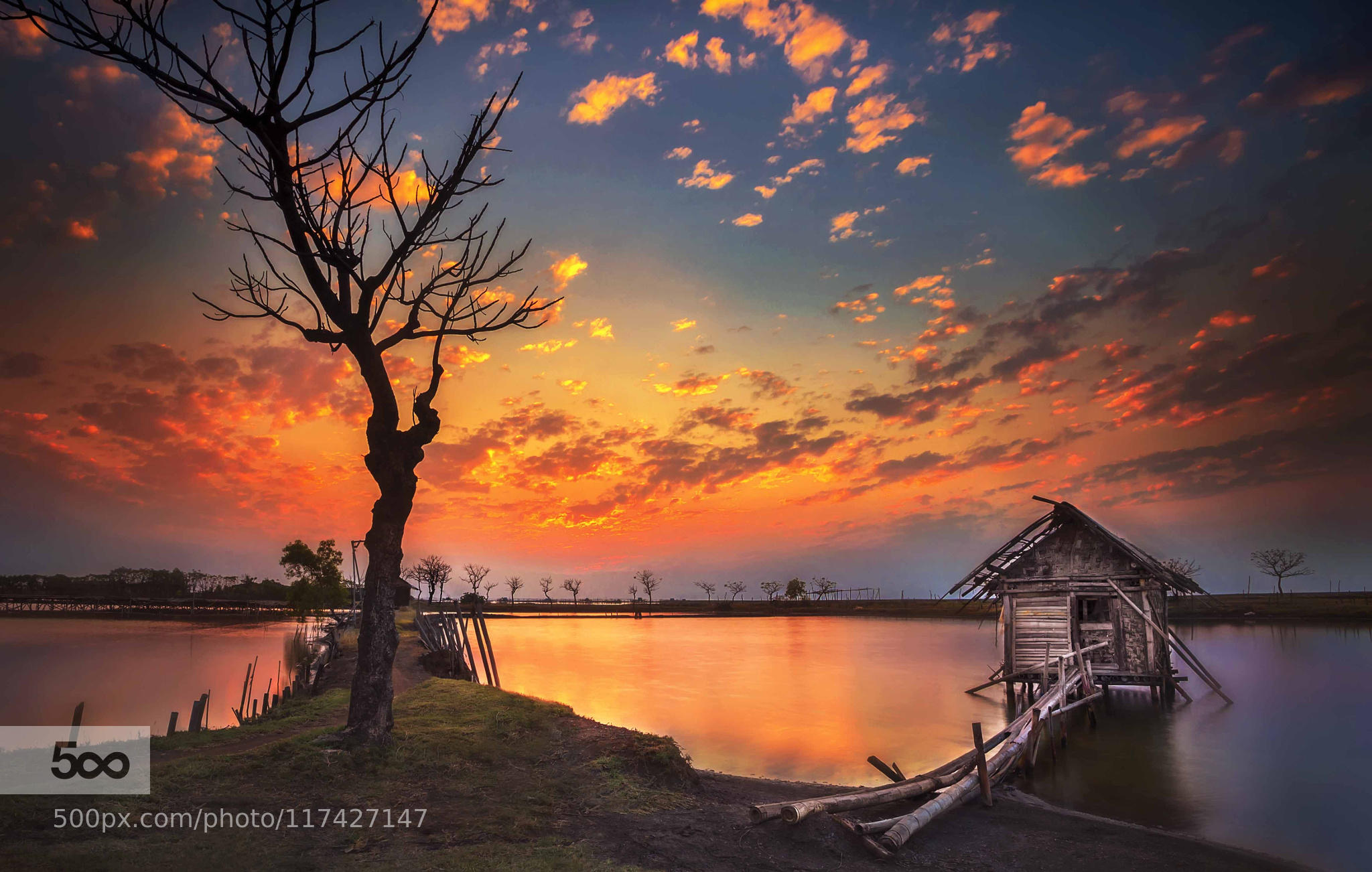 sunset at Tanjung Kait