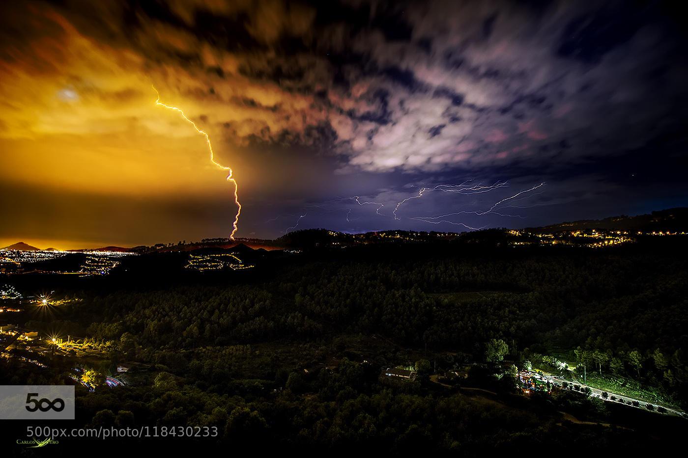 ¡Thunderstorm over Barcelona!