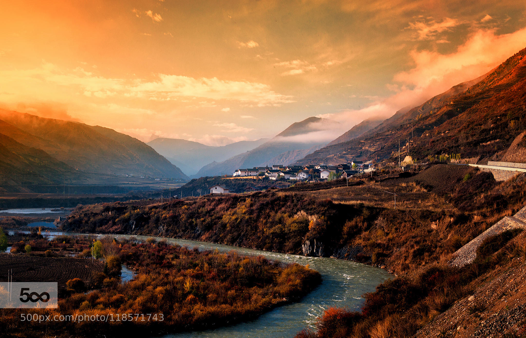 The river village