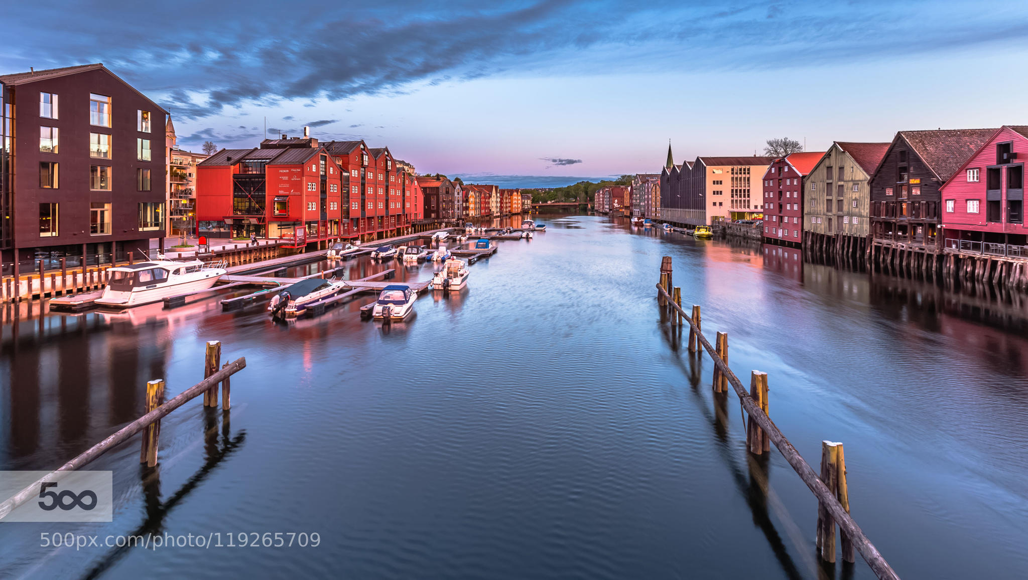 Sunset, Trondheim, Norway