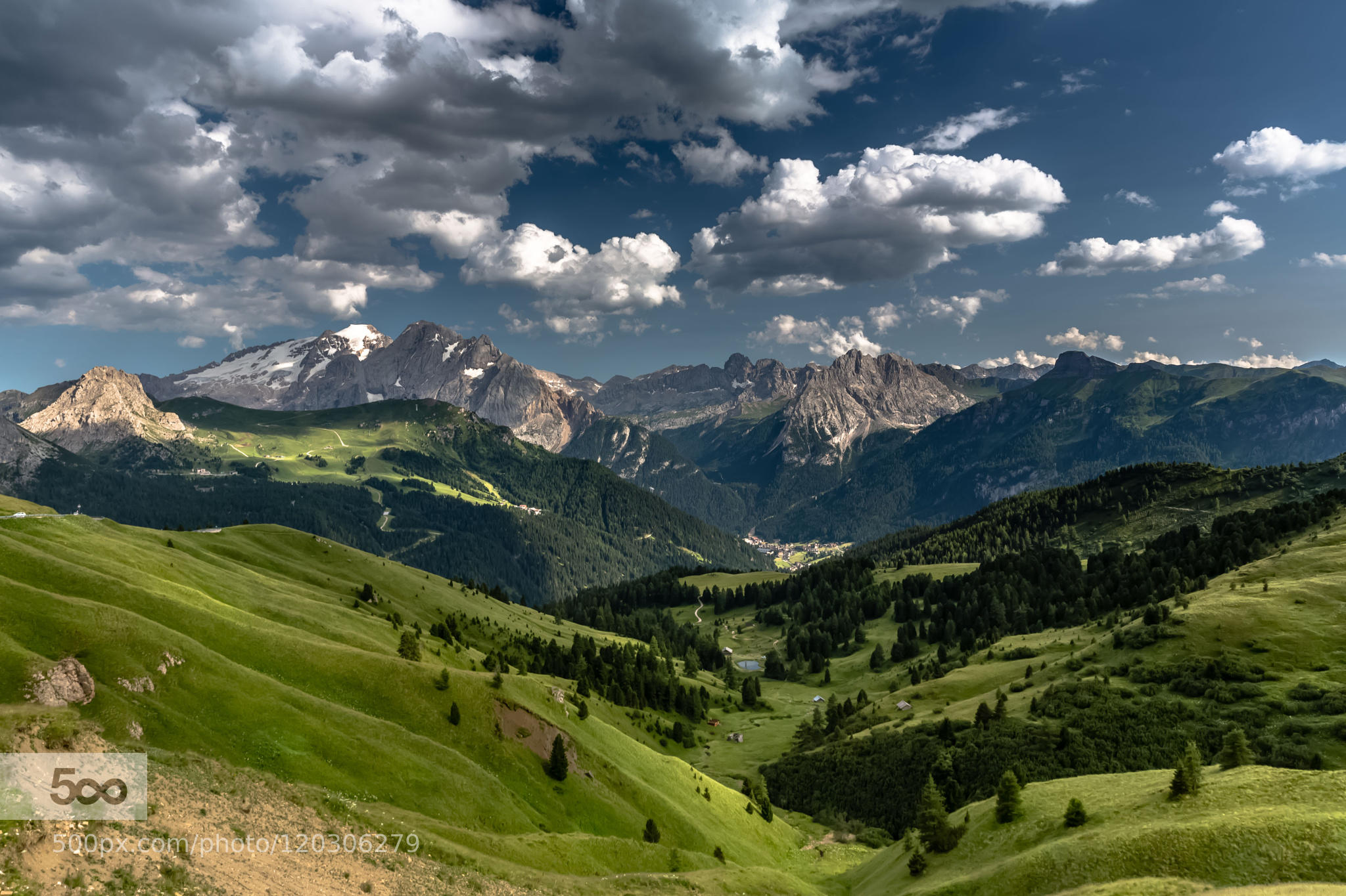 Marmolada, Dolomites, Italy