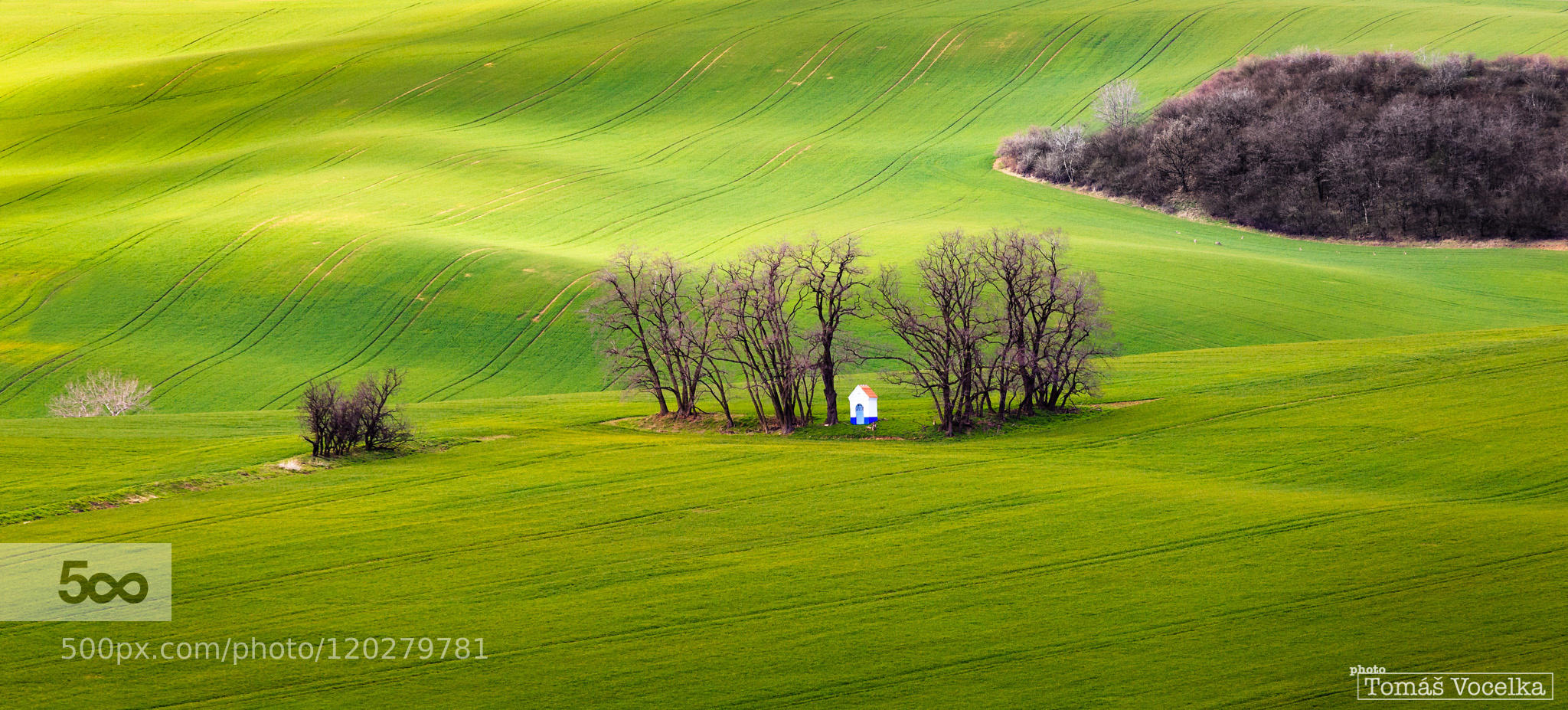 Small chapel in the fields