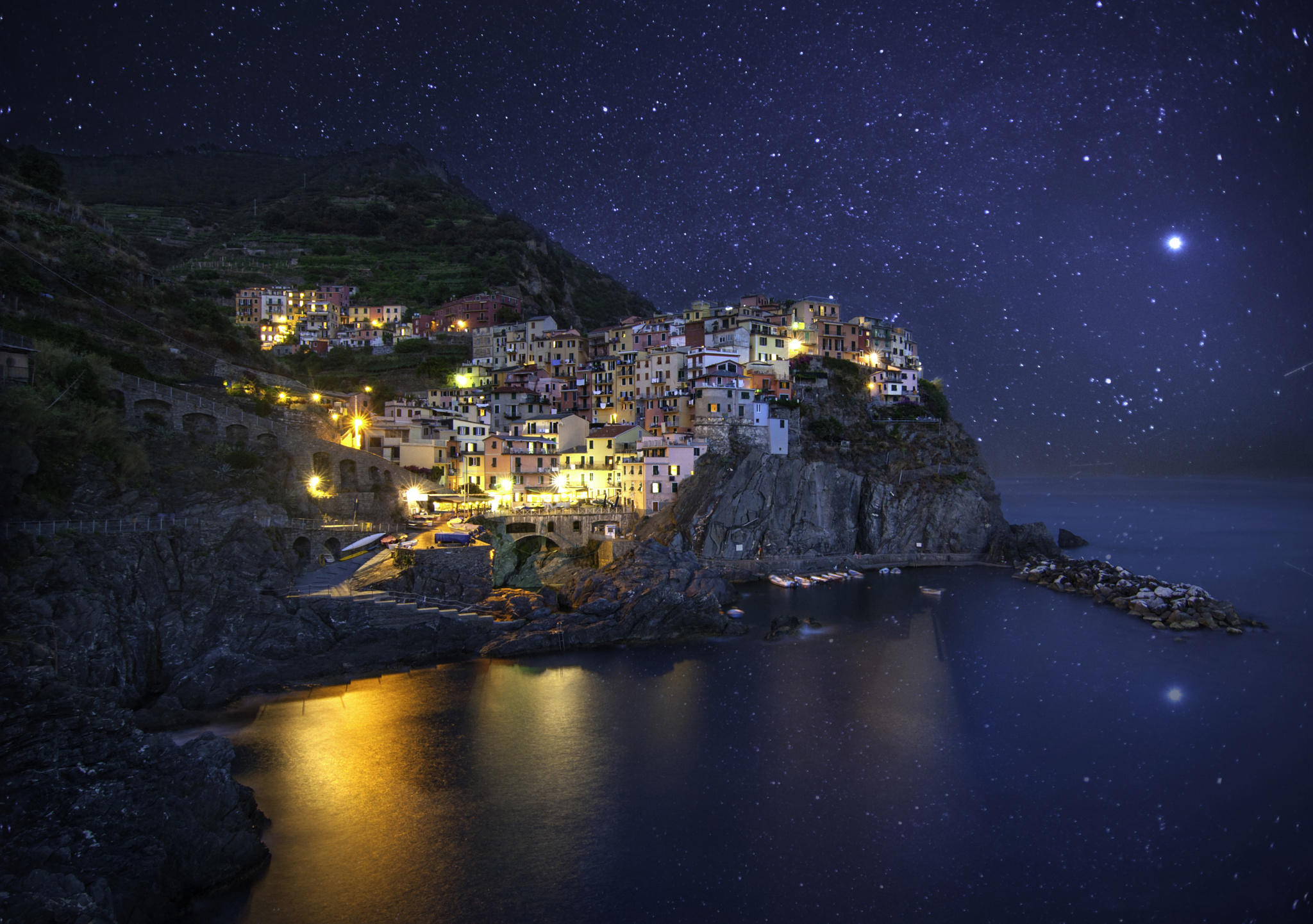 Starry night in MANAROLA