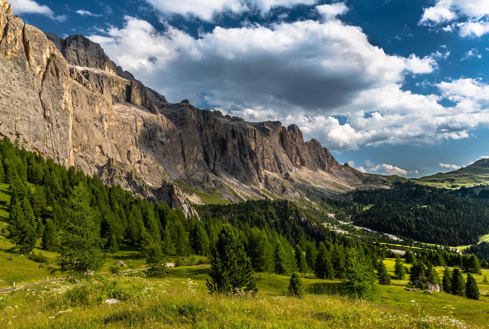 Val gardena, Dolomites, Italy