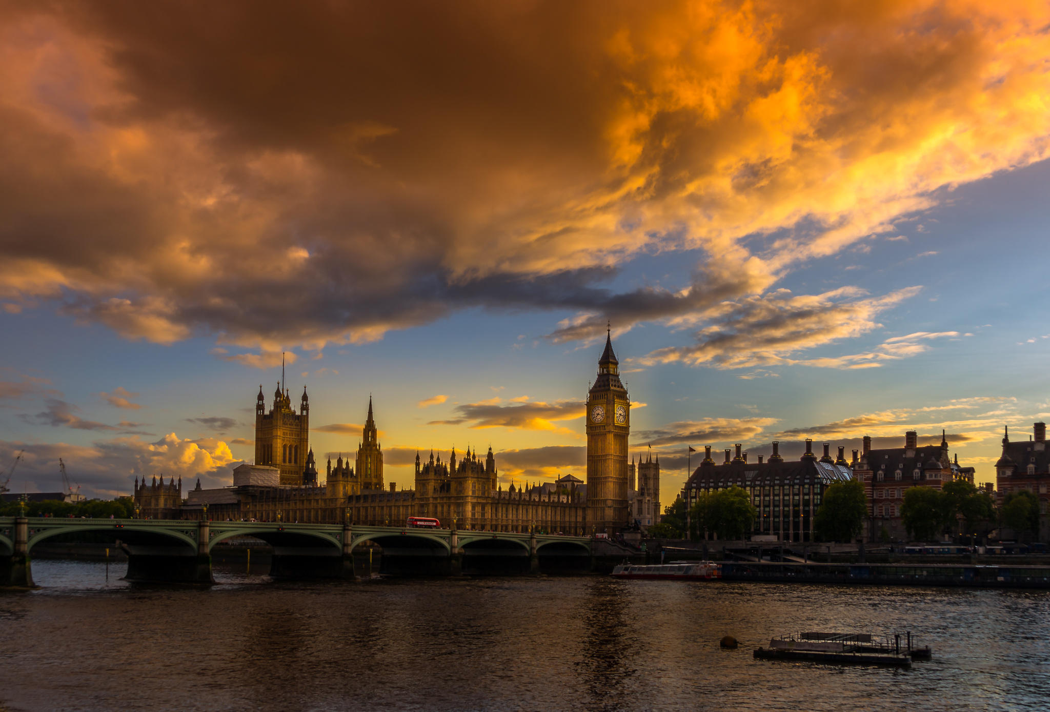 Big Sky over Parliament