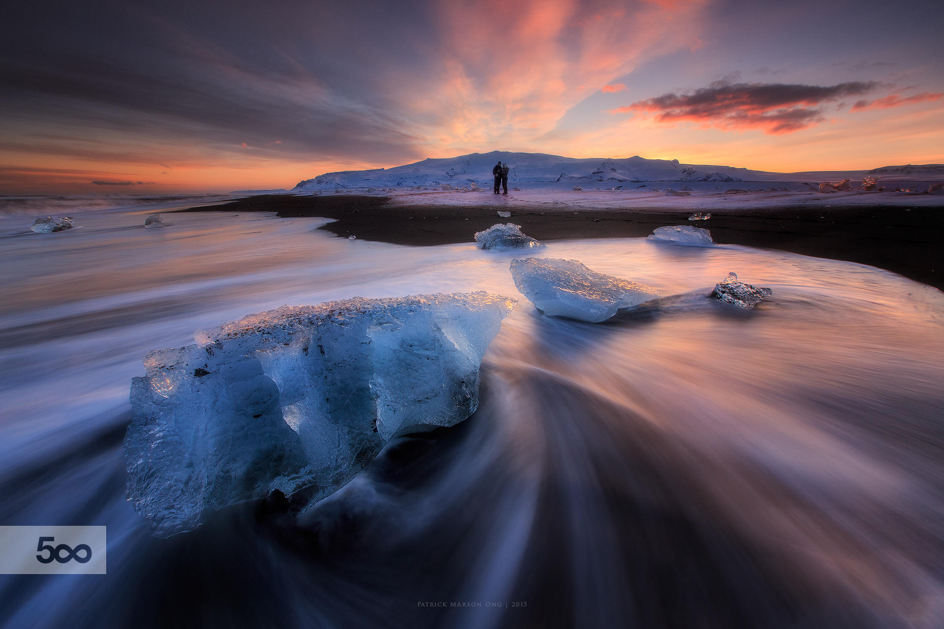 The Lovers of Breiðamerkursandur, Iceland