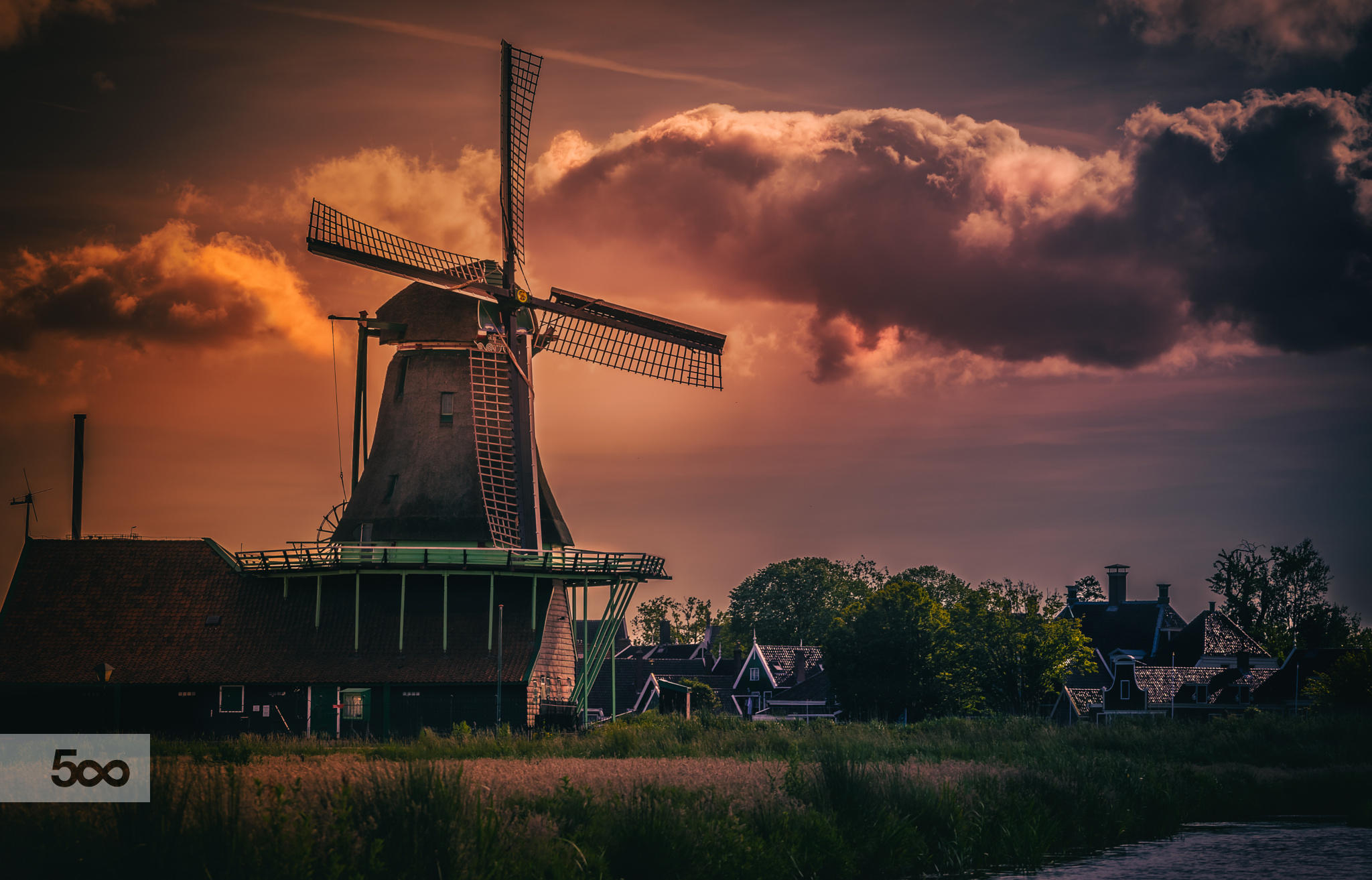 Zaanse Schans, Holland.