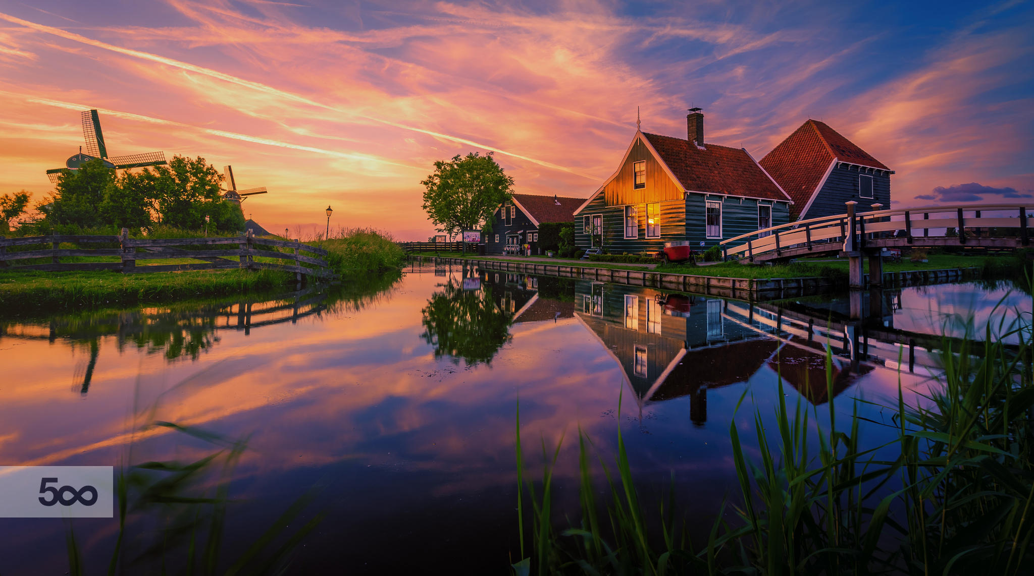 Zaanse Schans, Holland.