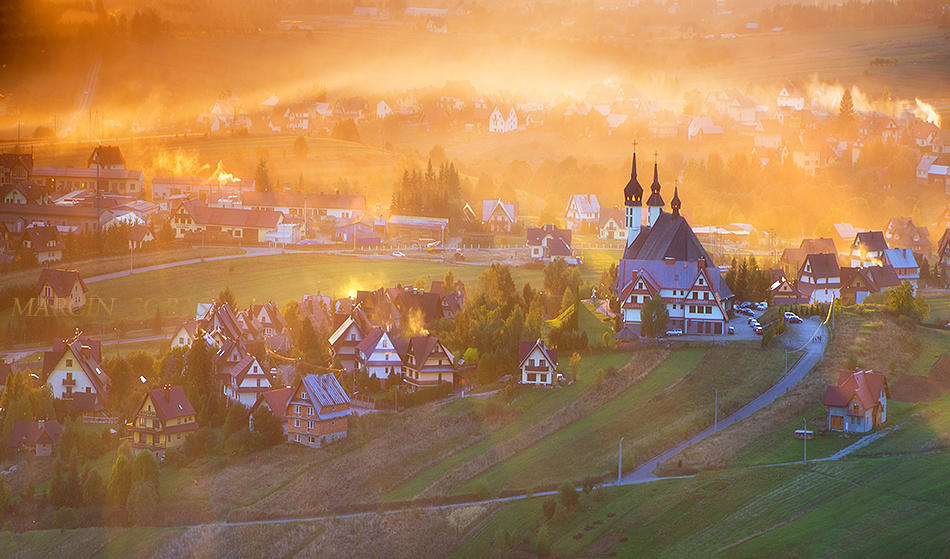 Evening in Pieniny