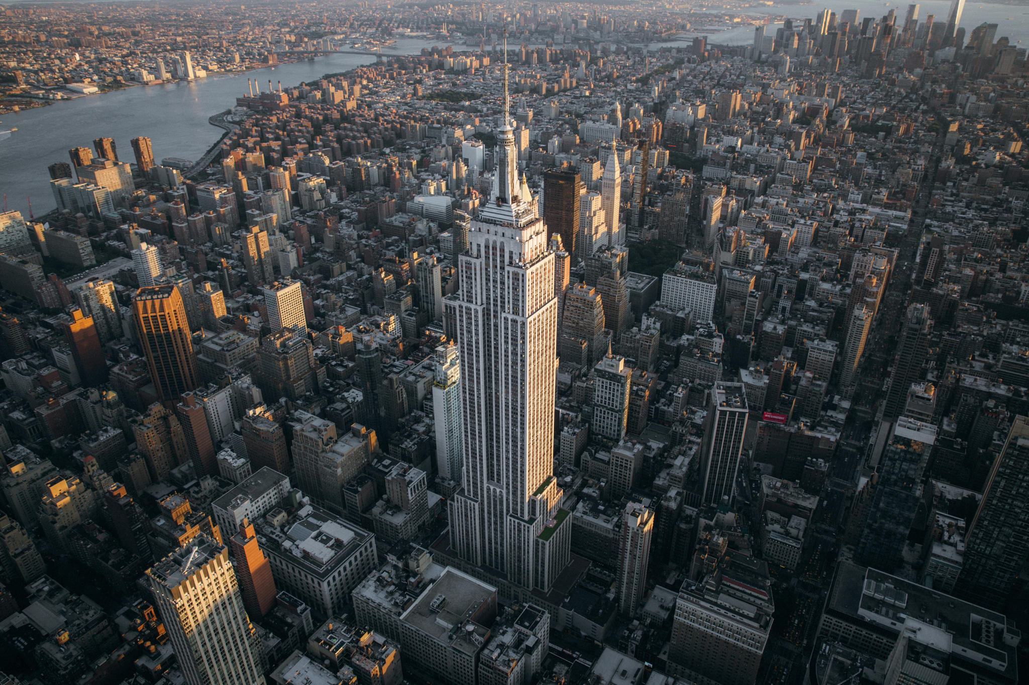 Empire State from above