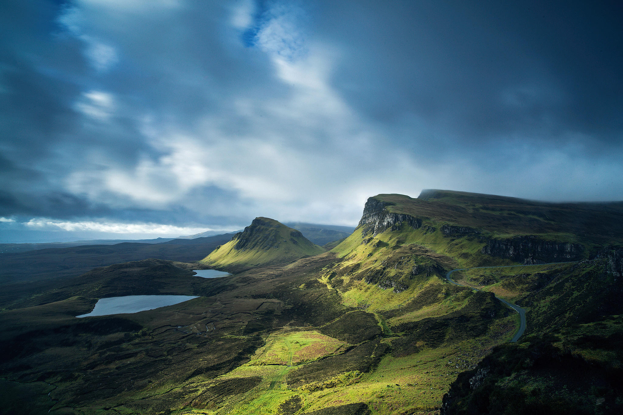 land of scotland (morning lights)