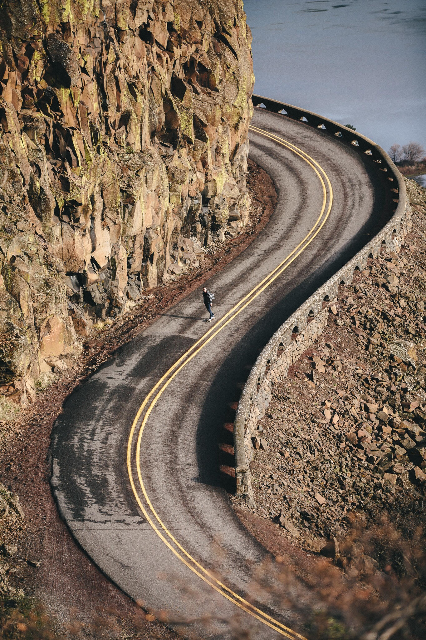 Skating backroads