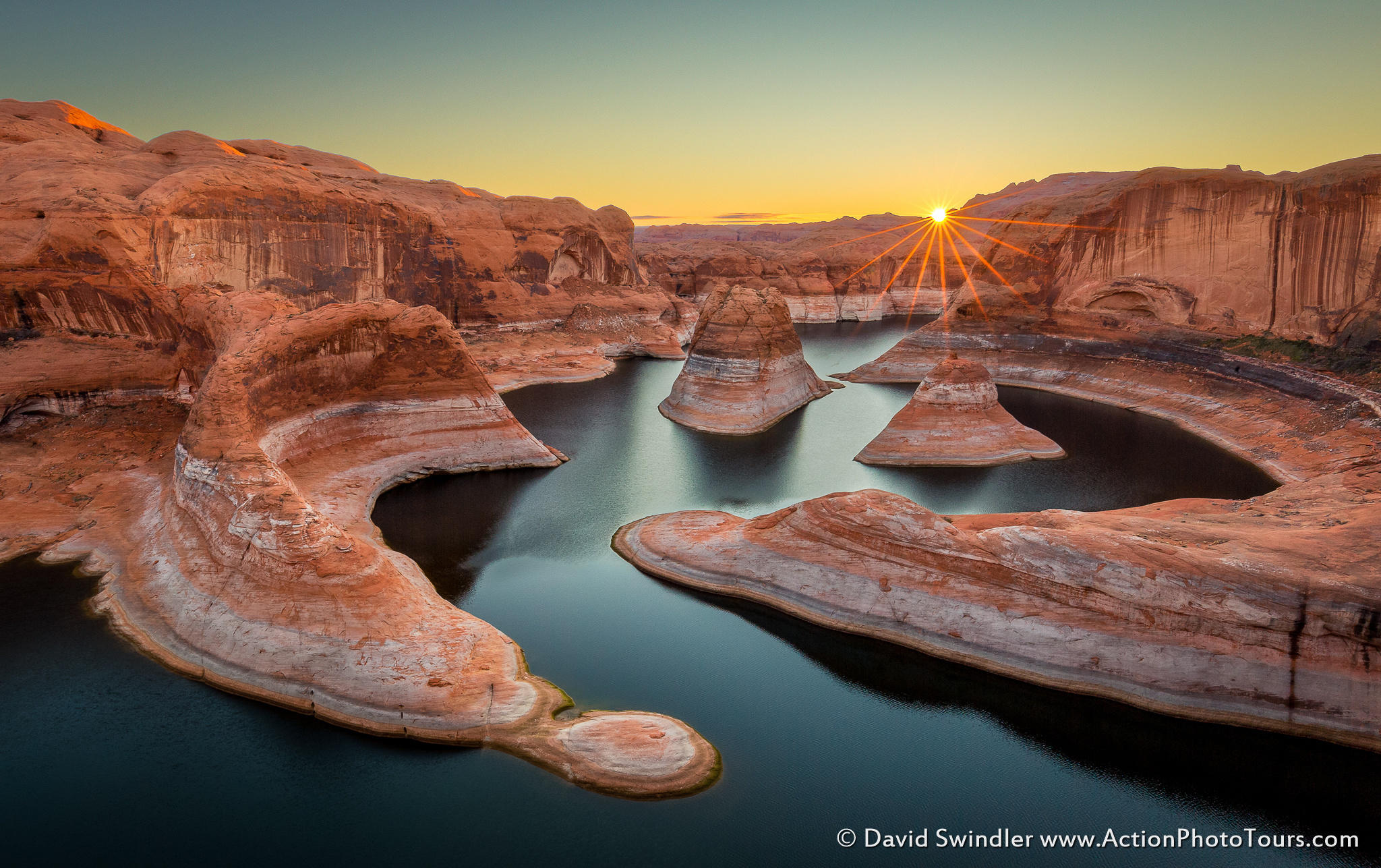 Winter at Reflection Canyon