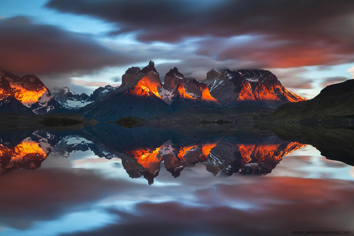 Mirror of Pehoe Lake