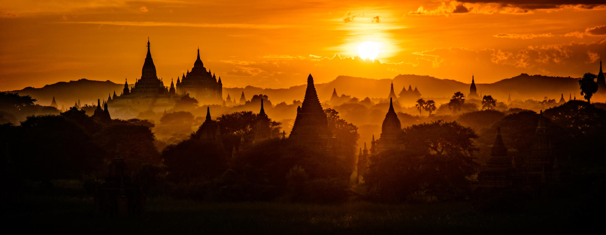 Bagan at Sunrise