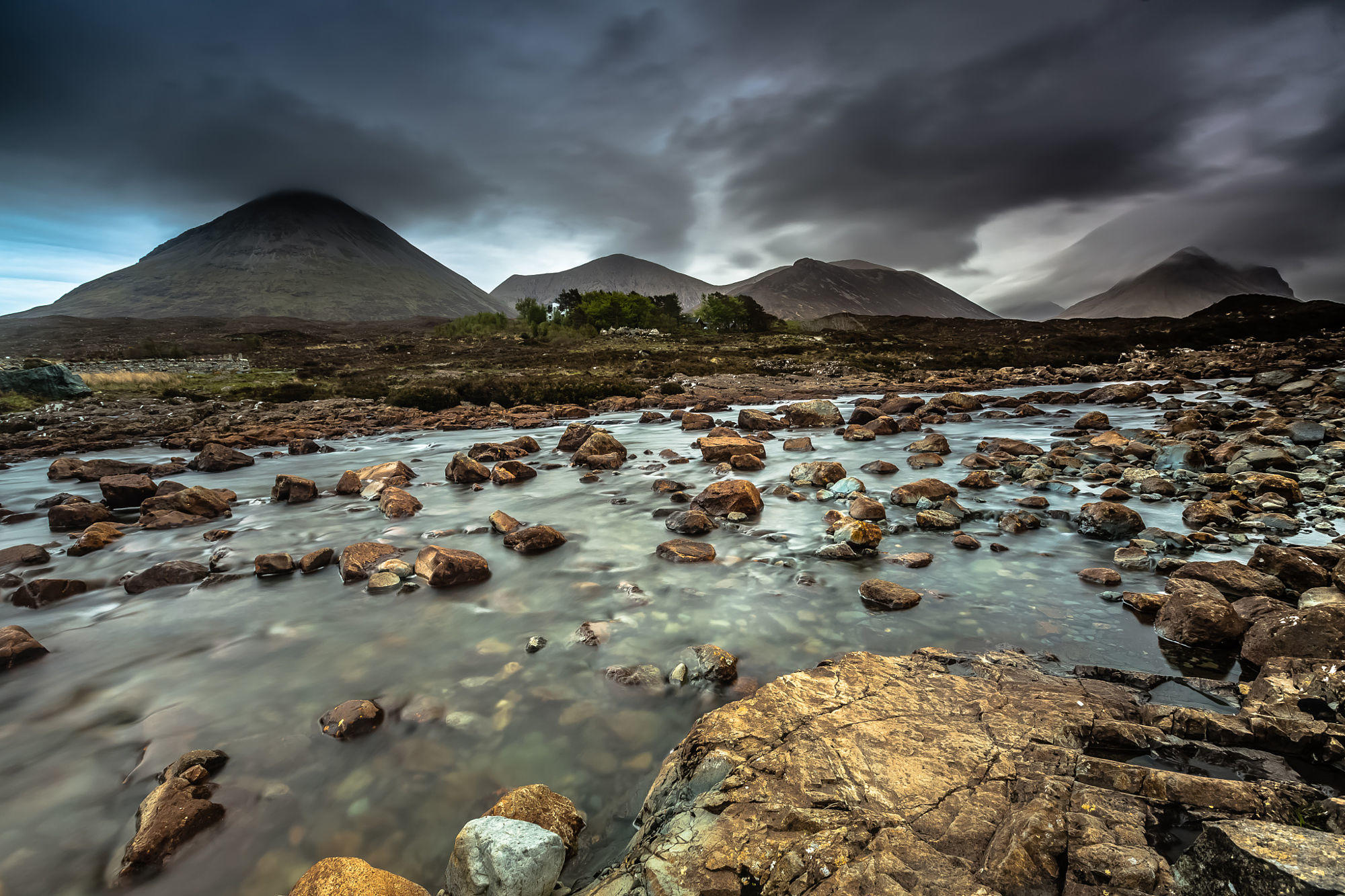 Sligachan River, Isle of Skye, Scotland